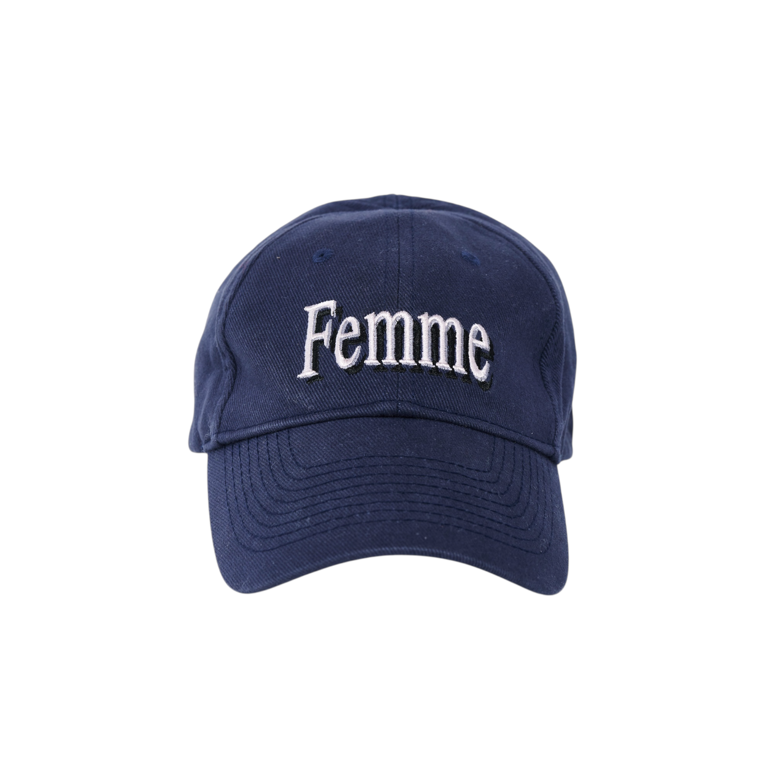 BALENCIAGA ネイビーキャップ Balenciaga SS18 Femme Dad Hat – Penelope