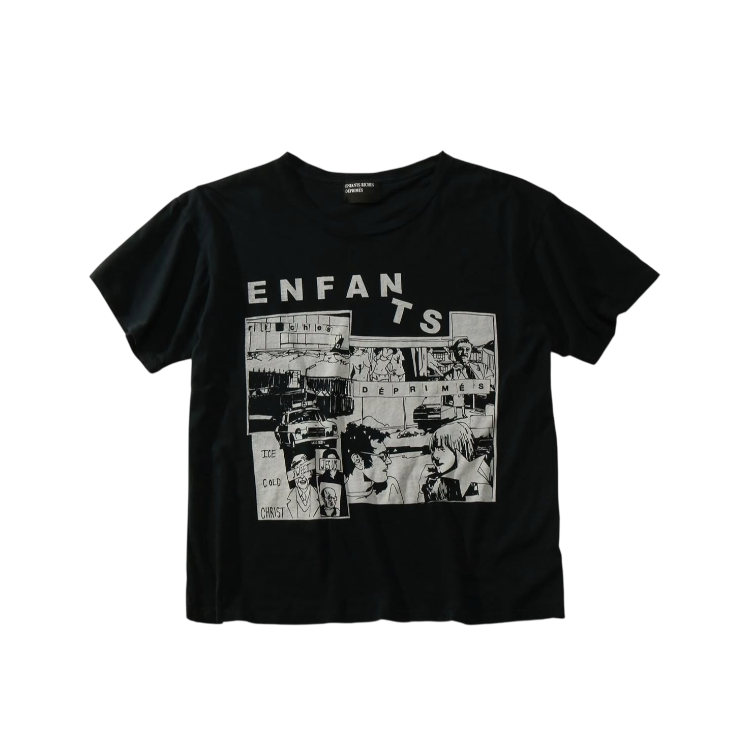 Enfants Riches Déprimés SS22 Sweet Jesus Ice Cold Christ Tee Shirt