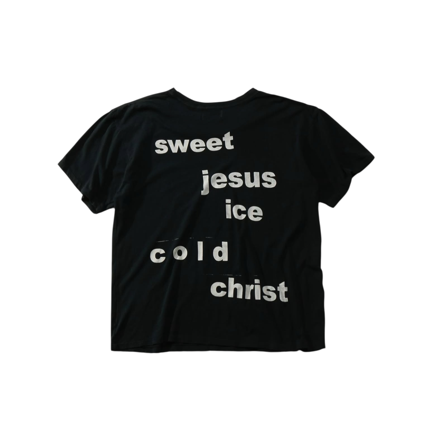 Enfants Riches Déprimés SS22 Sweet Jesus Ice Cold Christ Tee Shirt