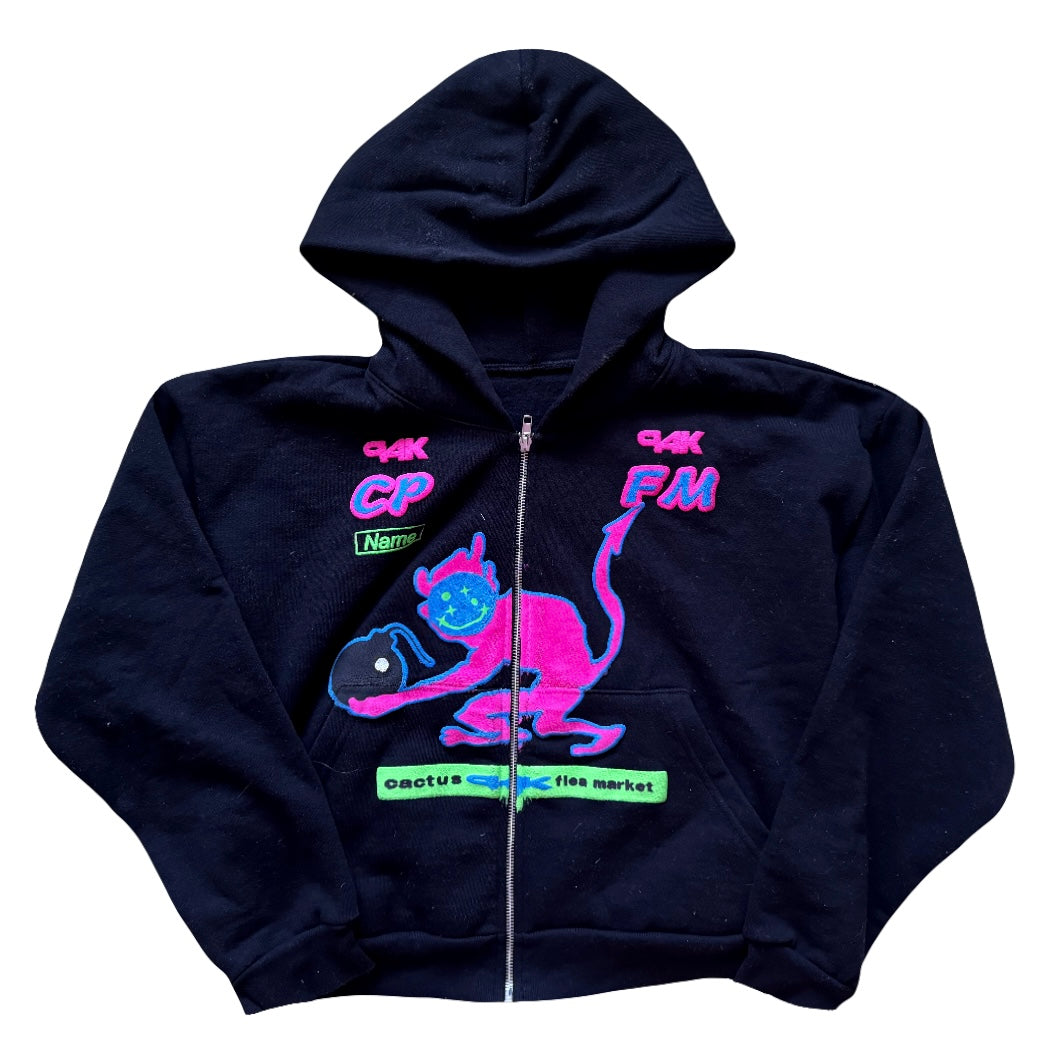CPFM FW23 P4K Sample Cropped Zip Up Hoodie