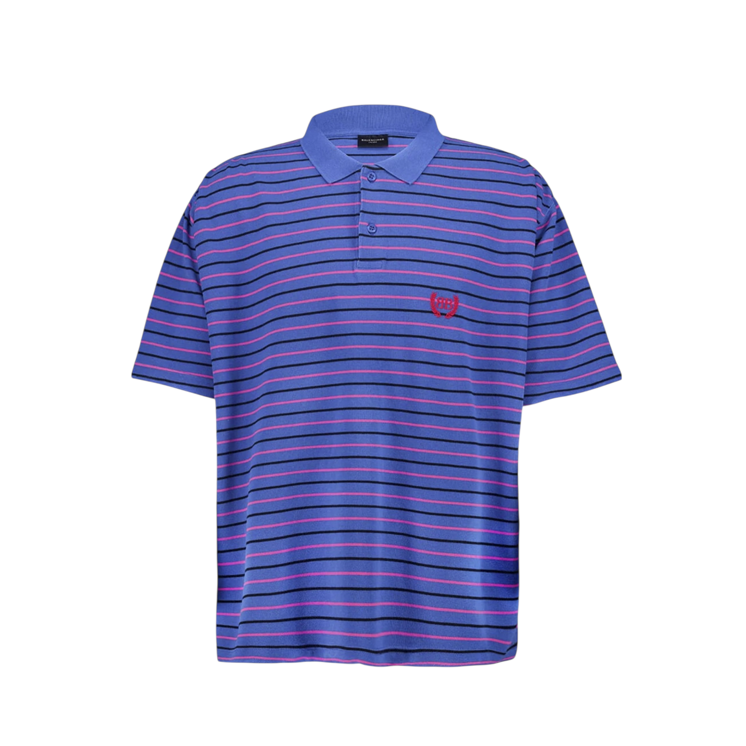 Balenciaga SS26 Striped Polo Shirt