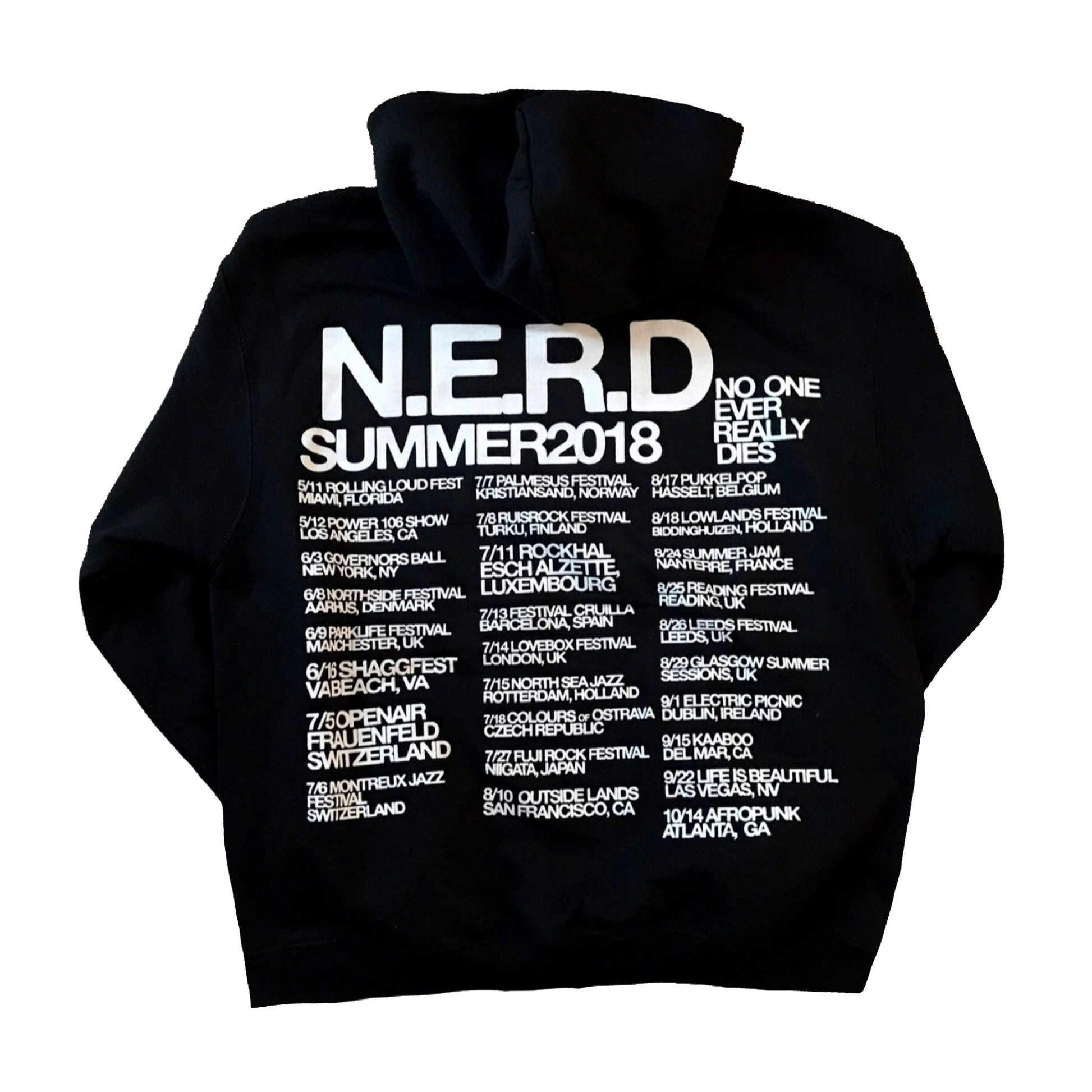 CPFM FW18 "N.E.R.D Tour" Rhinestone Hoodie