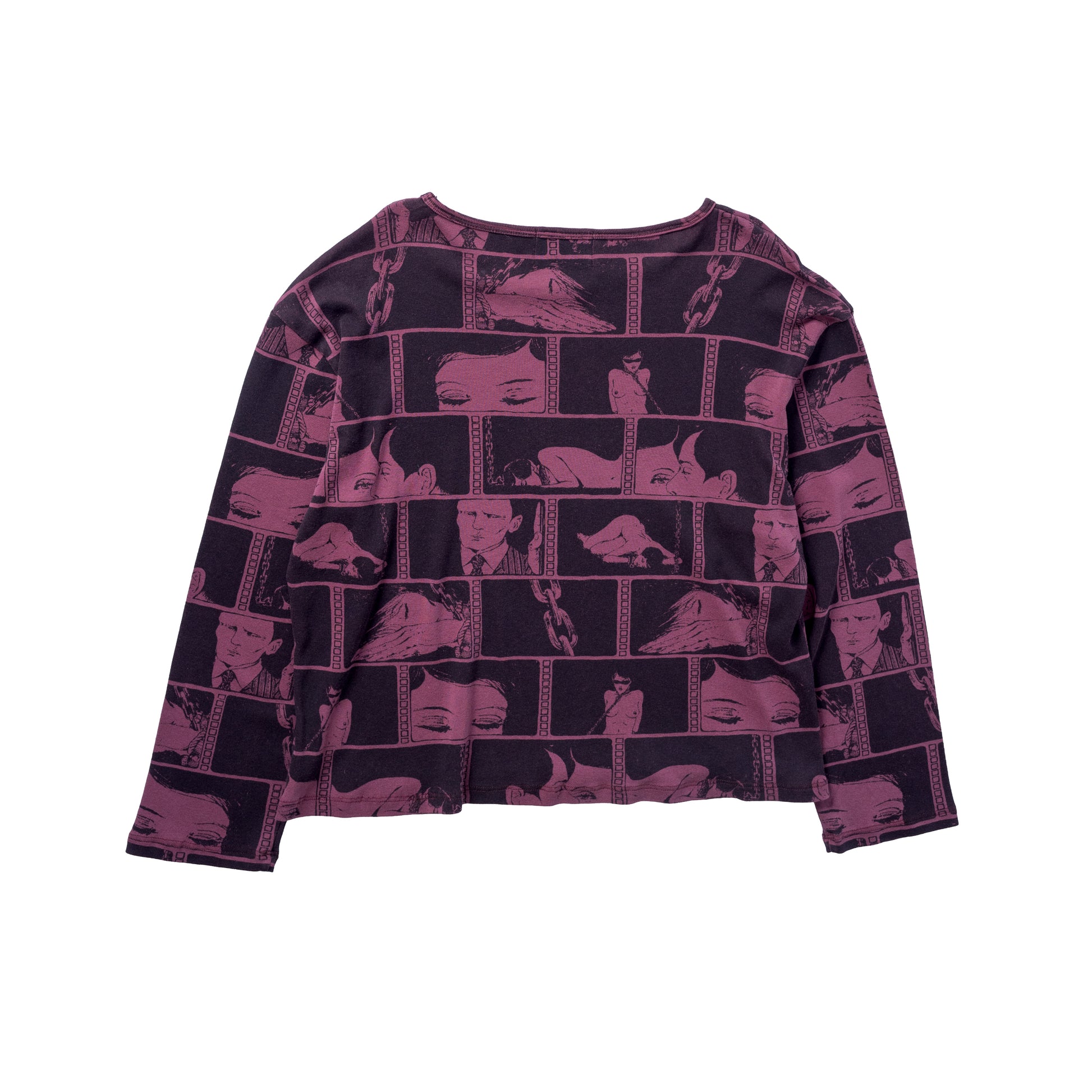 Enfants Riches Déprimés SS25 Diary LS Tee in Eggplant