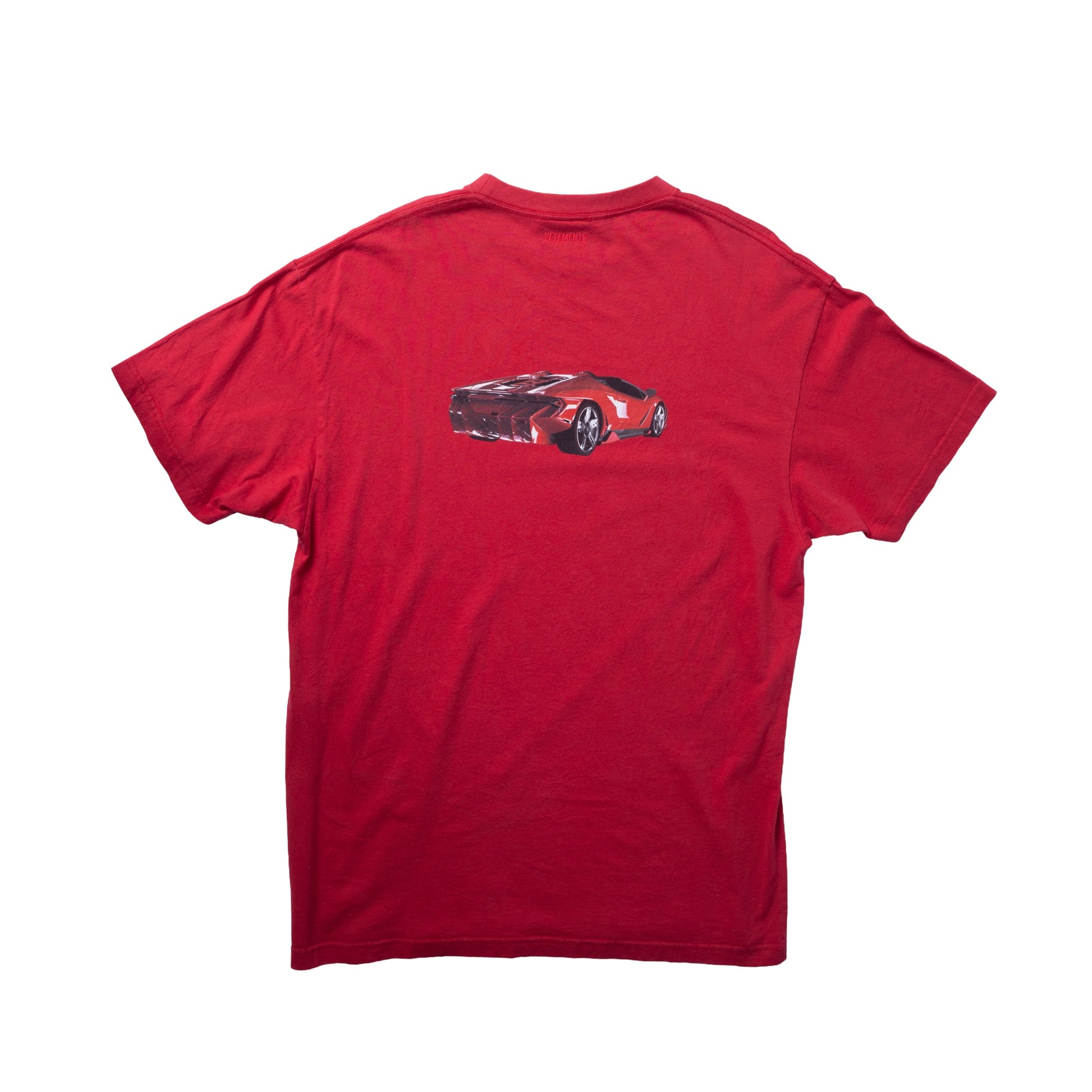 Vetements SS19 Car Hotline Tee