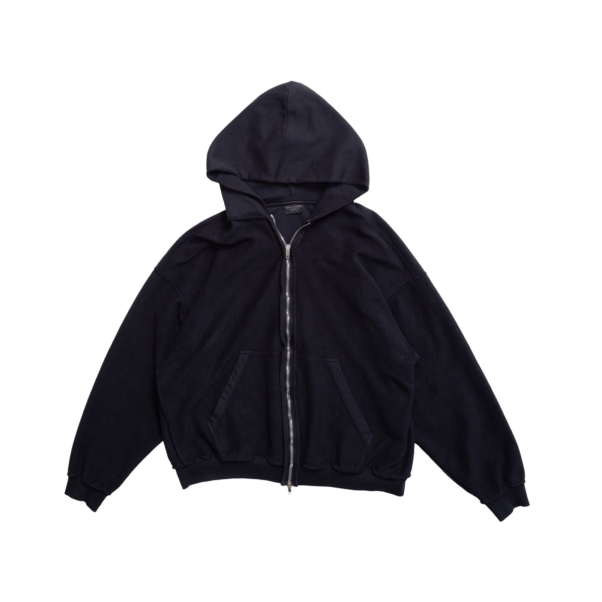 Balenciaga SS24 “Inside Out” Zip Up Hoodie