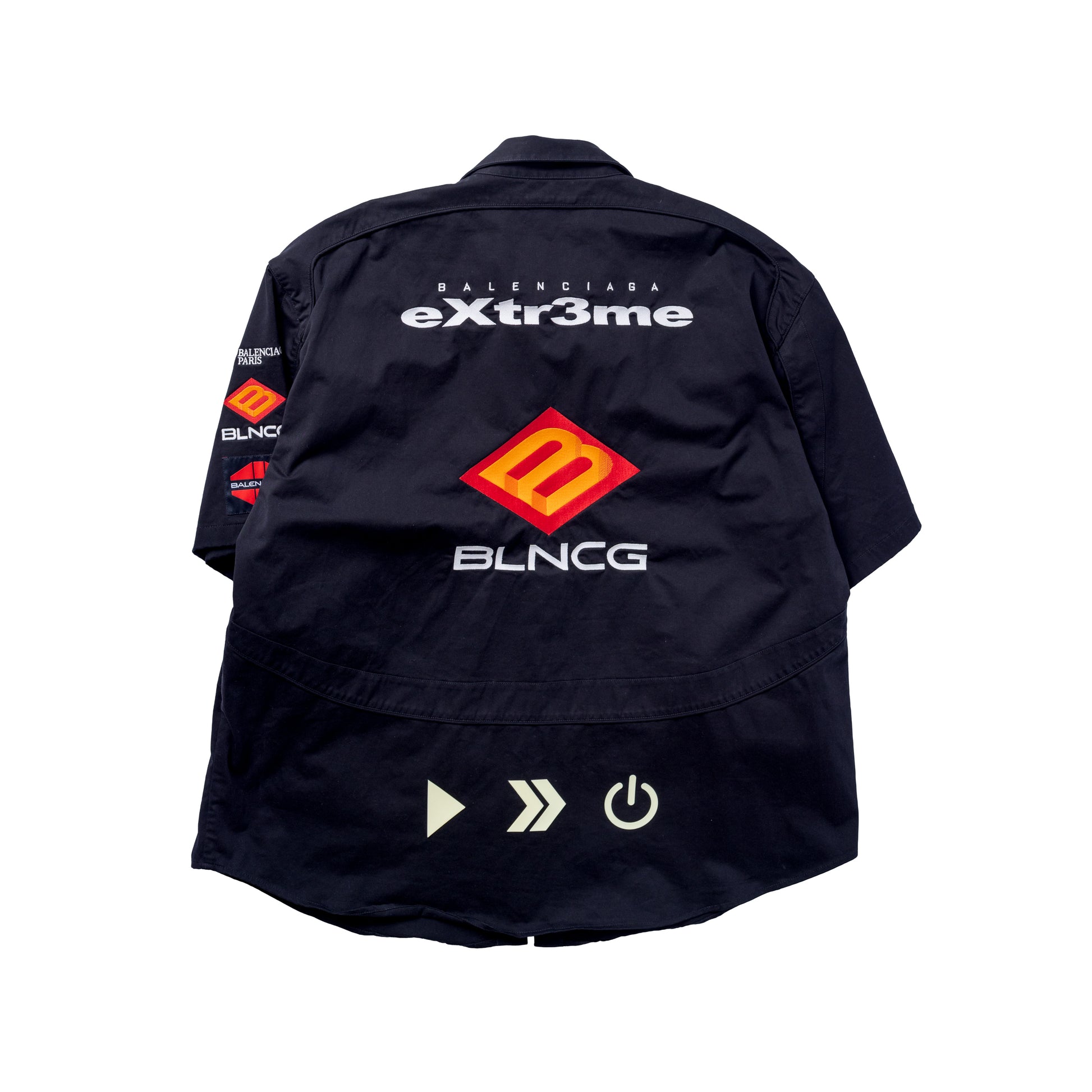 Balenciaga FW21 Gamer Button Shirt