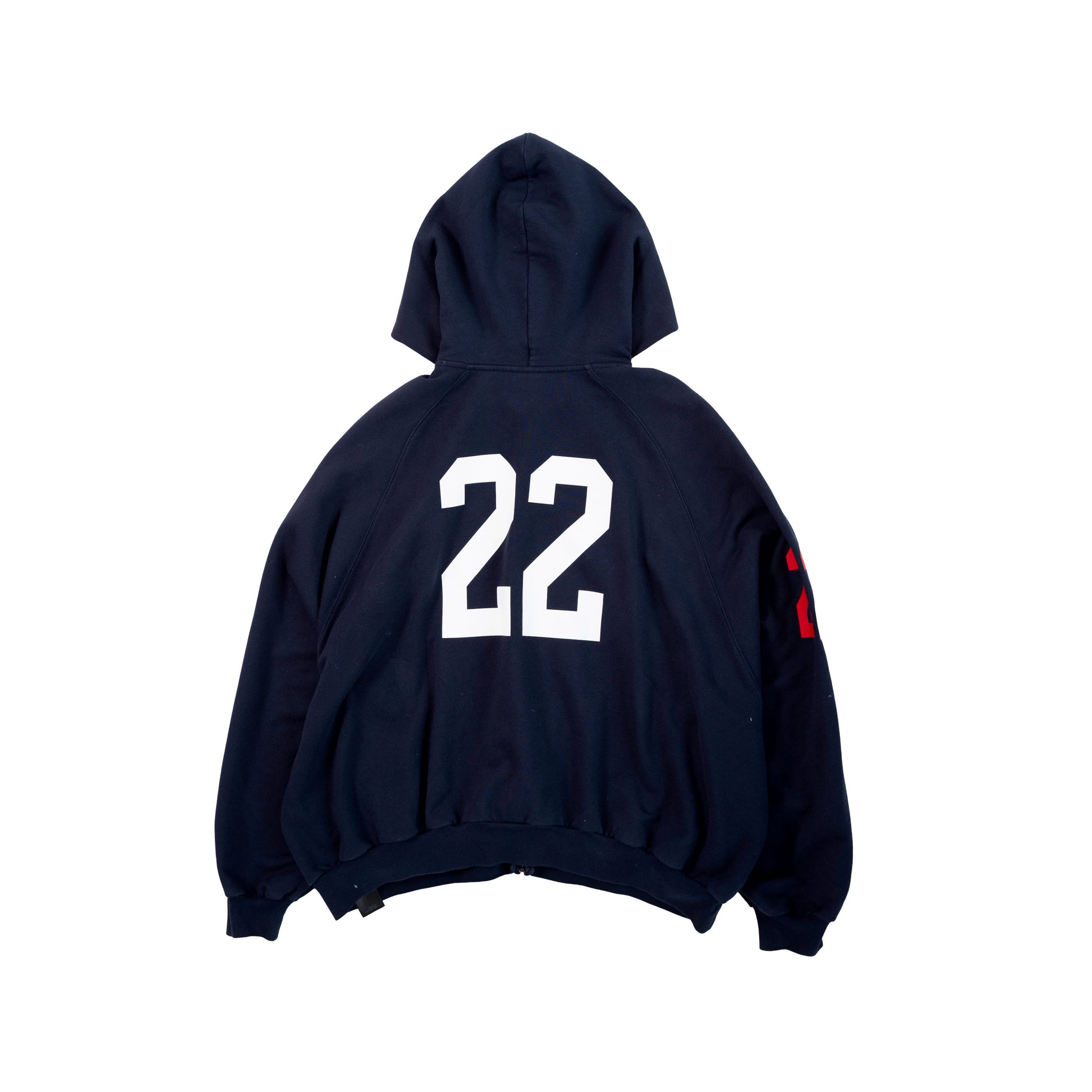 Balenciaga FW22 Polo Zip-Up Hoodie
