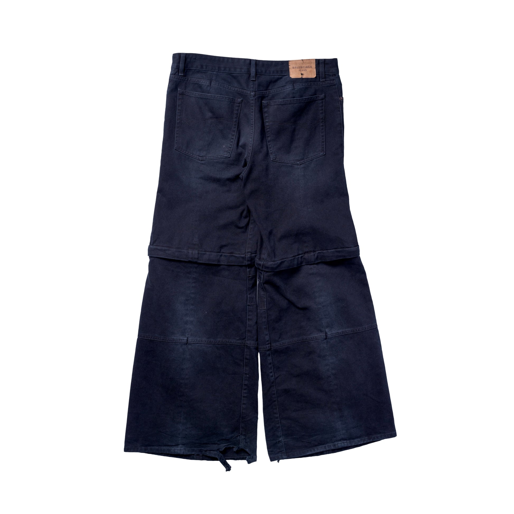 Balenciaga FW24 Hybrid Flared Jeans