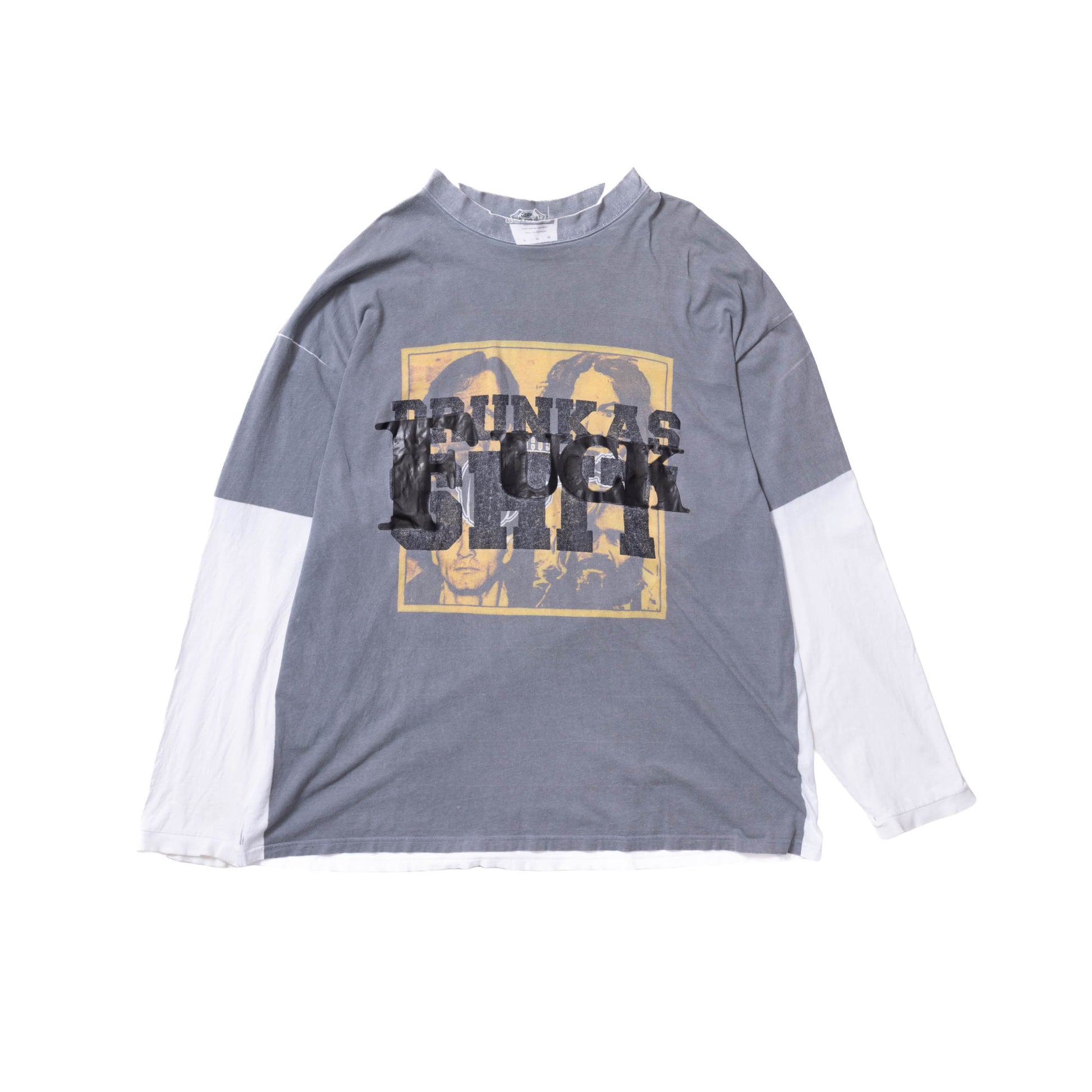 Vetements FW18 Tromp L’oeil Double Sided Drinking LS Tee