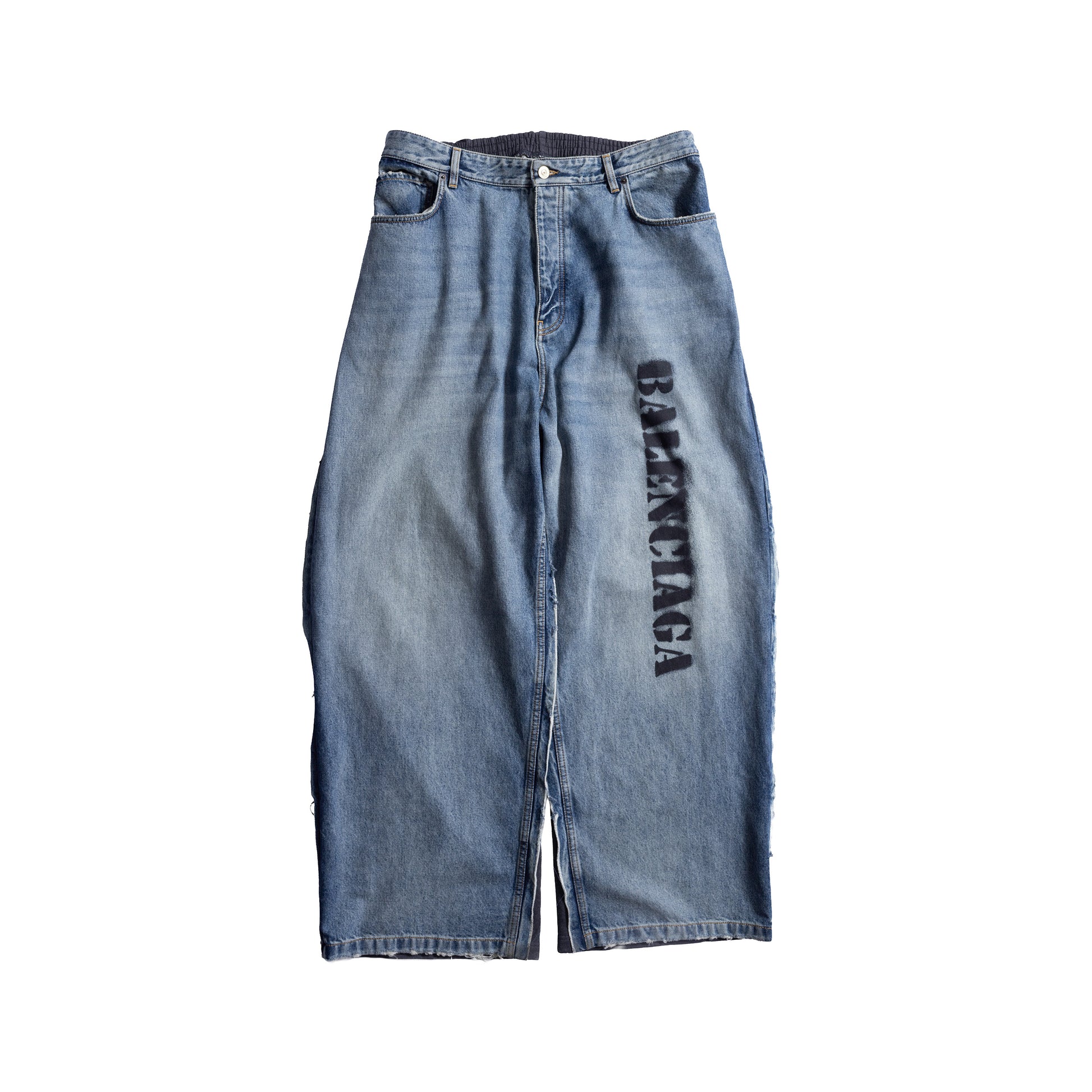 Balenciaga FW23 Printed Hybrid Pants