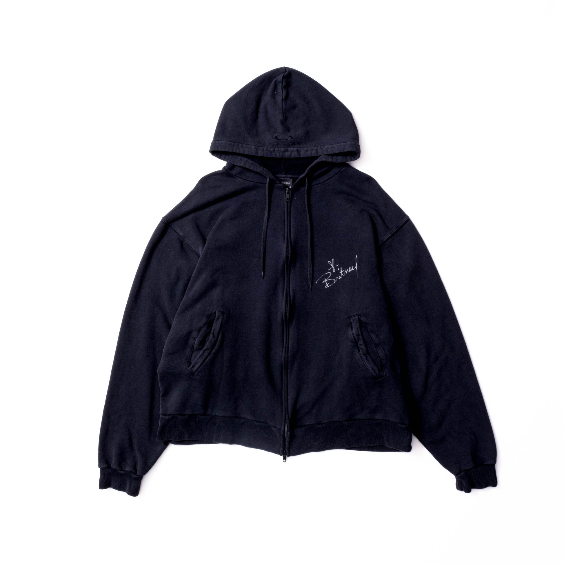 Balenciaga SS25 “Britney Spears” Zip-Up Hoodie