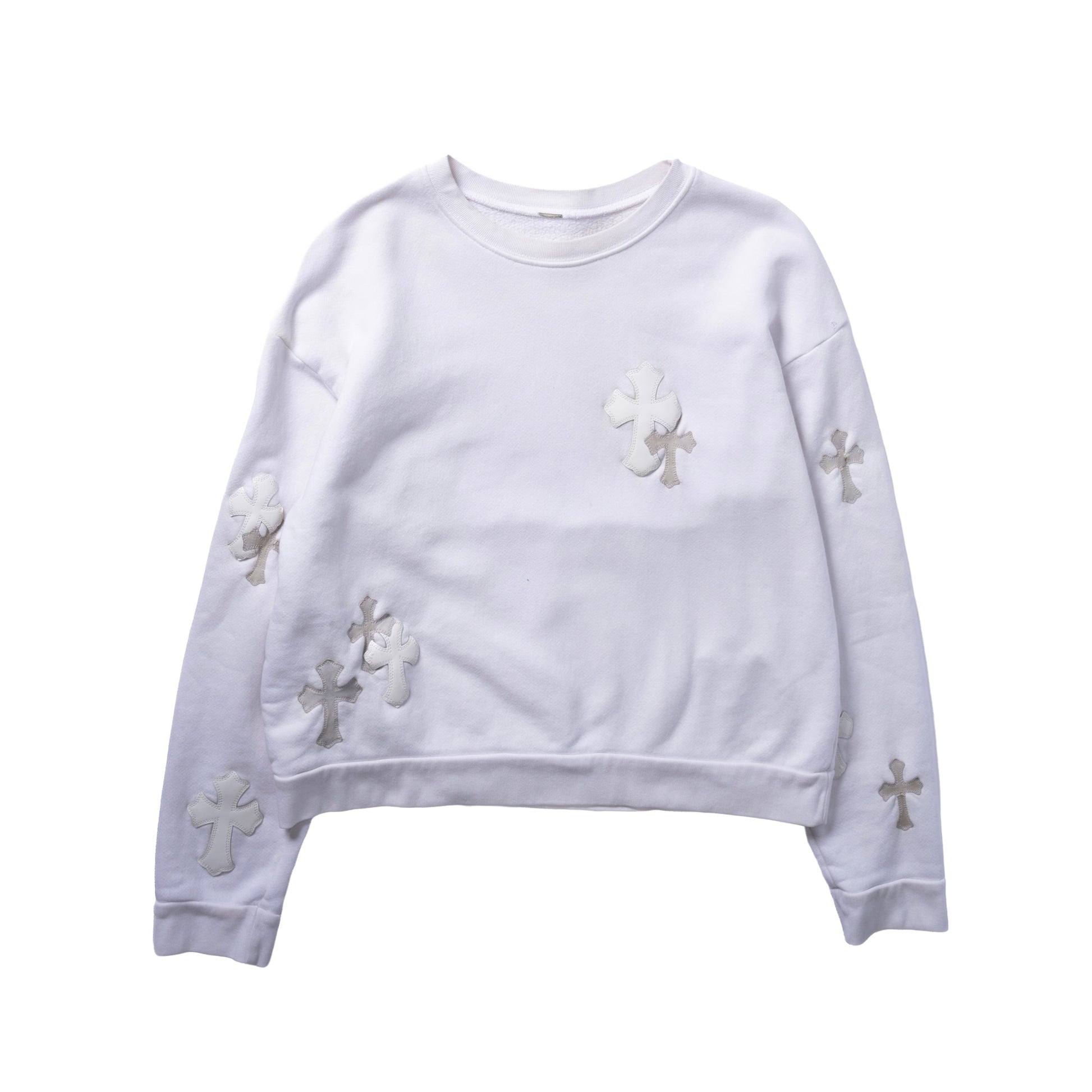 Chrome Hearts White Patch Crewneck