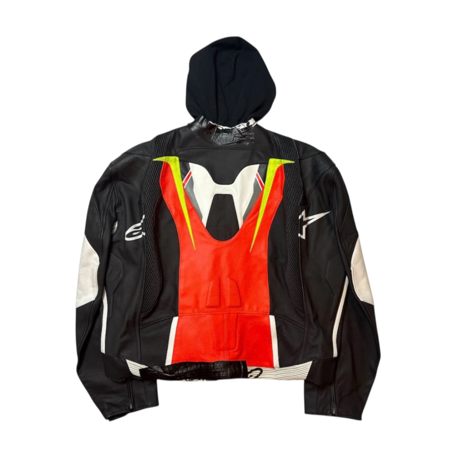 Balenciaga SS24 Alpinestars Runway Upcycled Leather Racer Jacket