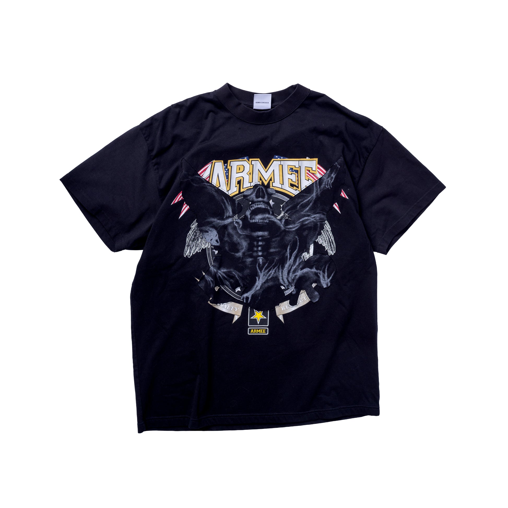 Vetements SS19 Armee Runway Bedazzled Tee