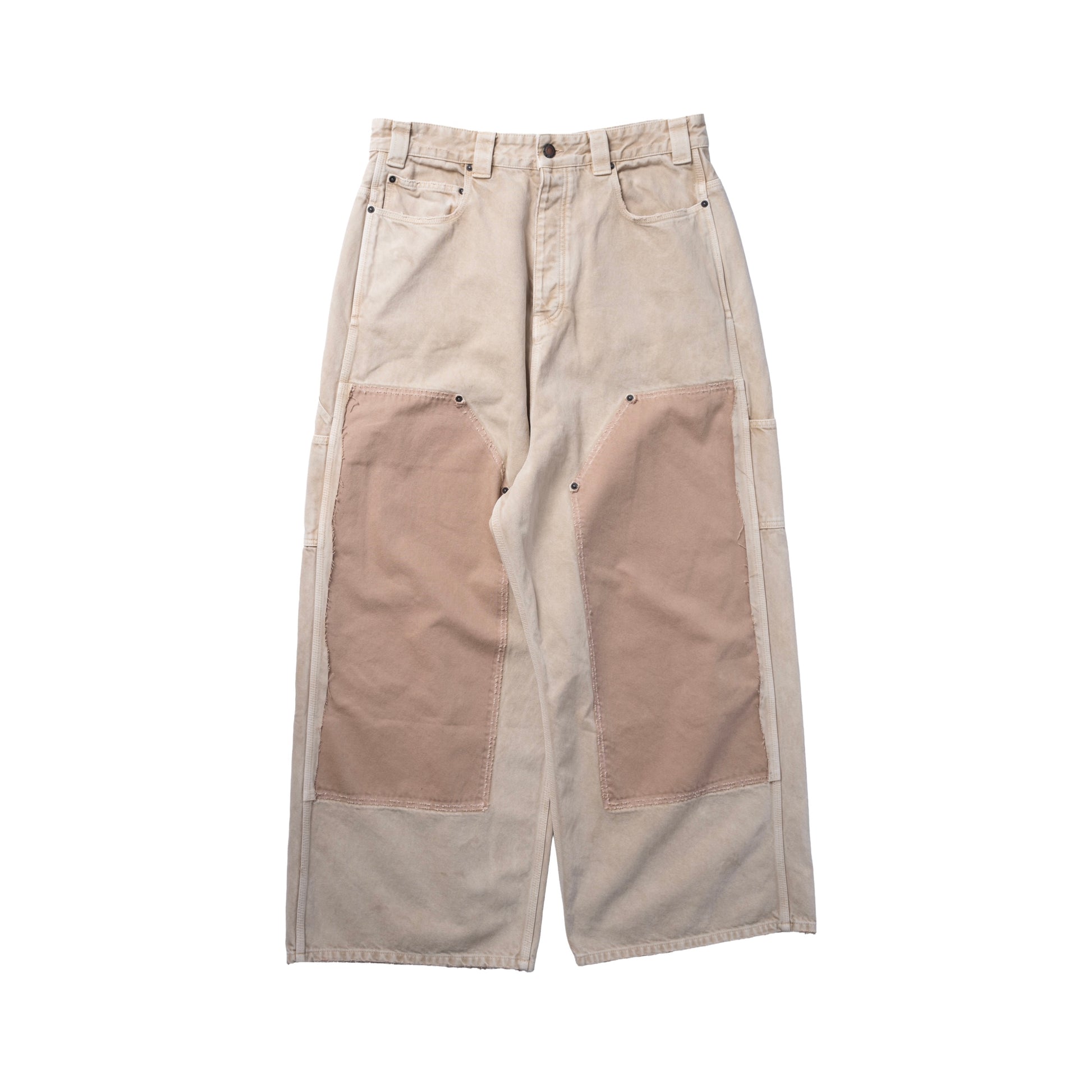 Balenciaga FW25 Baggy Double Knee Carpenter Pants