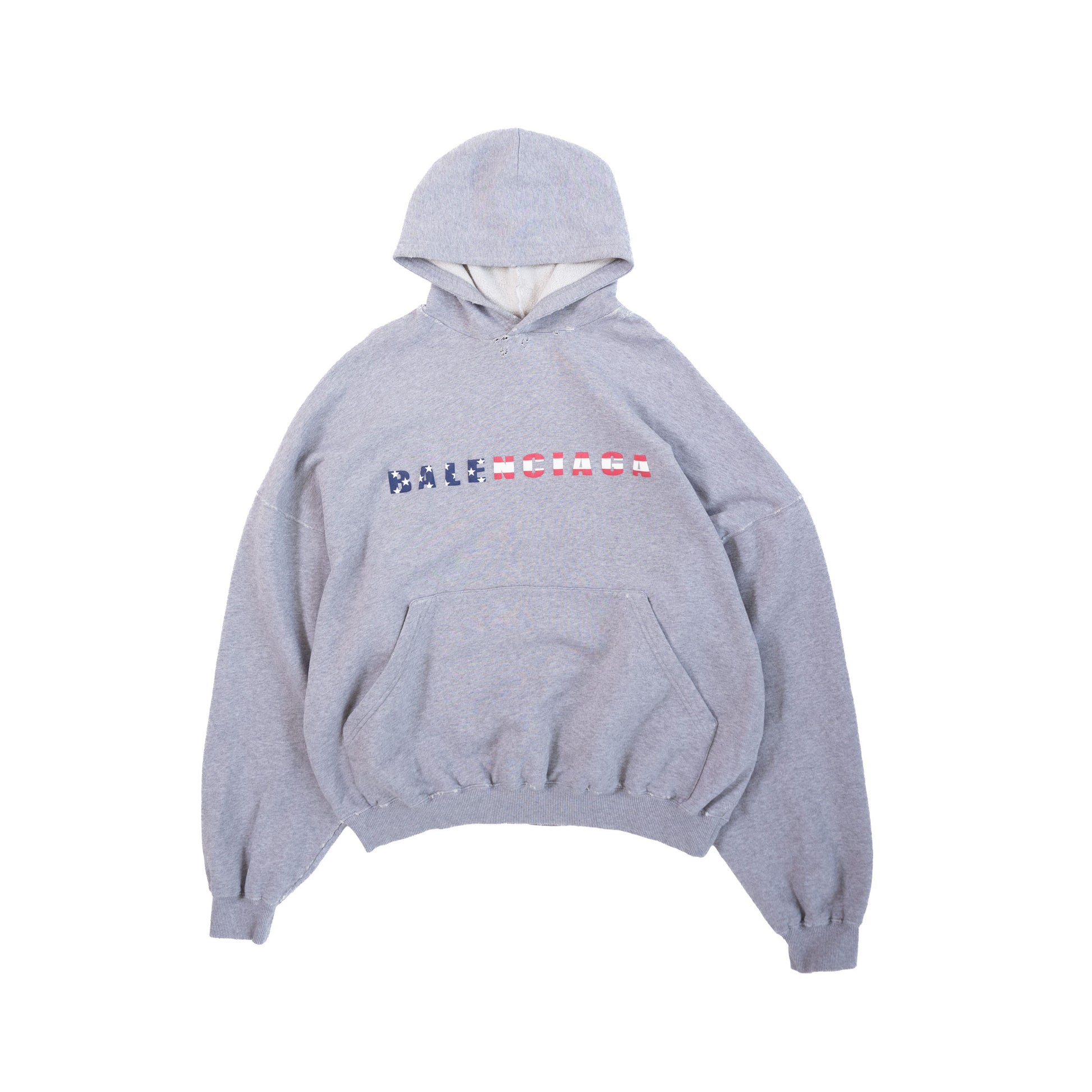 Balenciaga SS24 International Distressed Hoodie