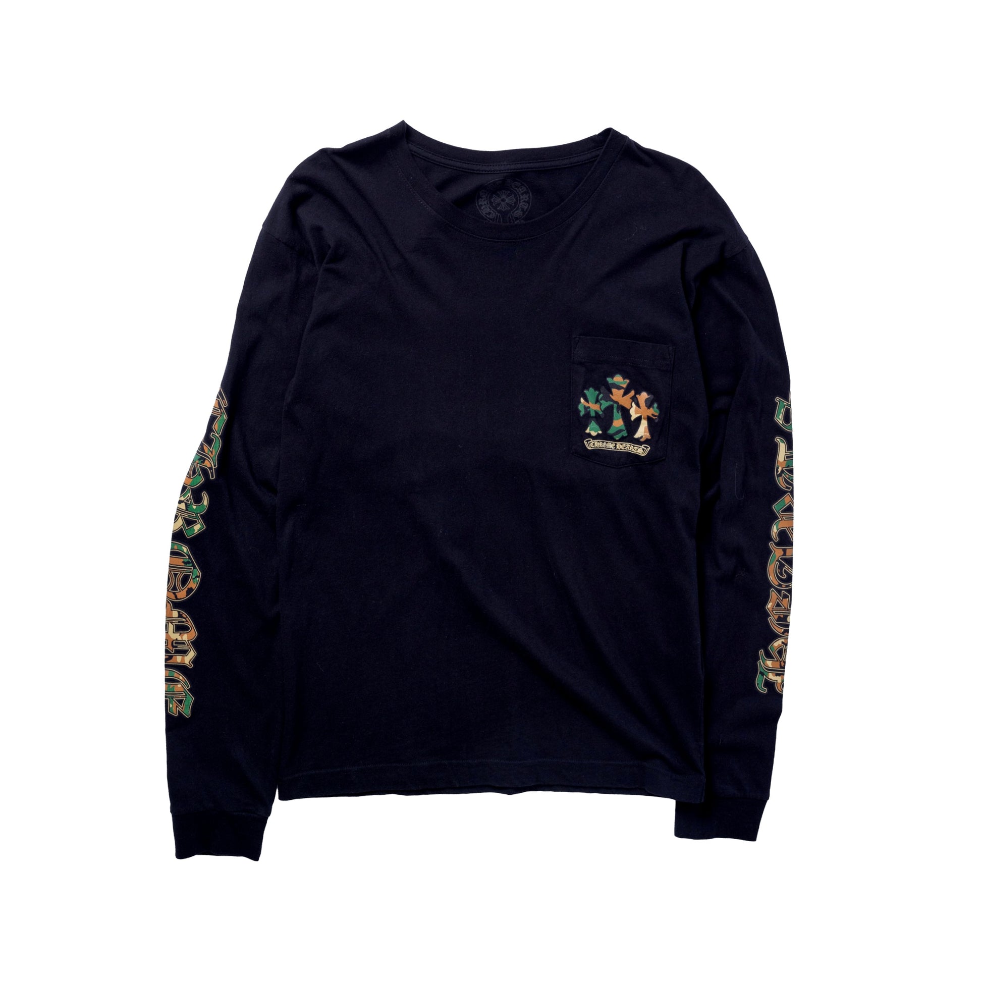 Chrome Hearts Cemetery Camo LS Tee
