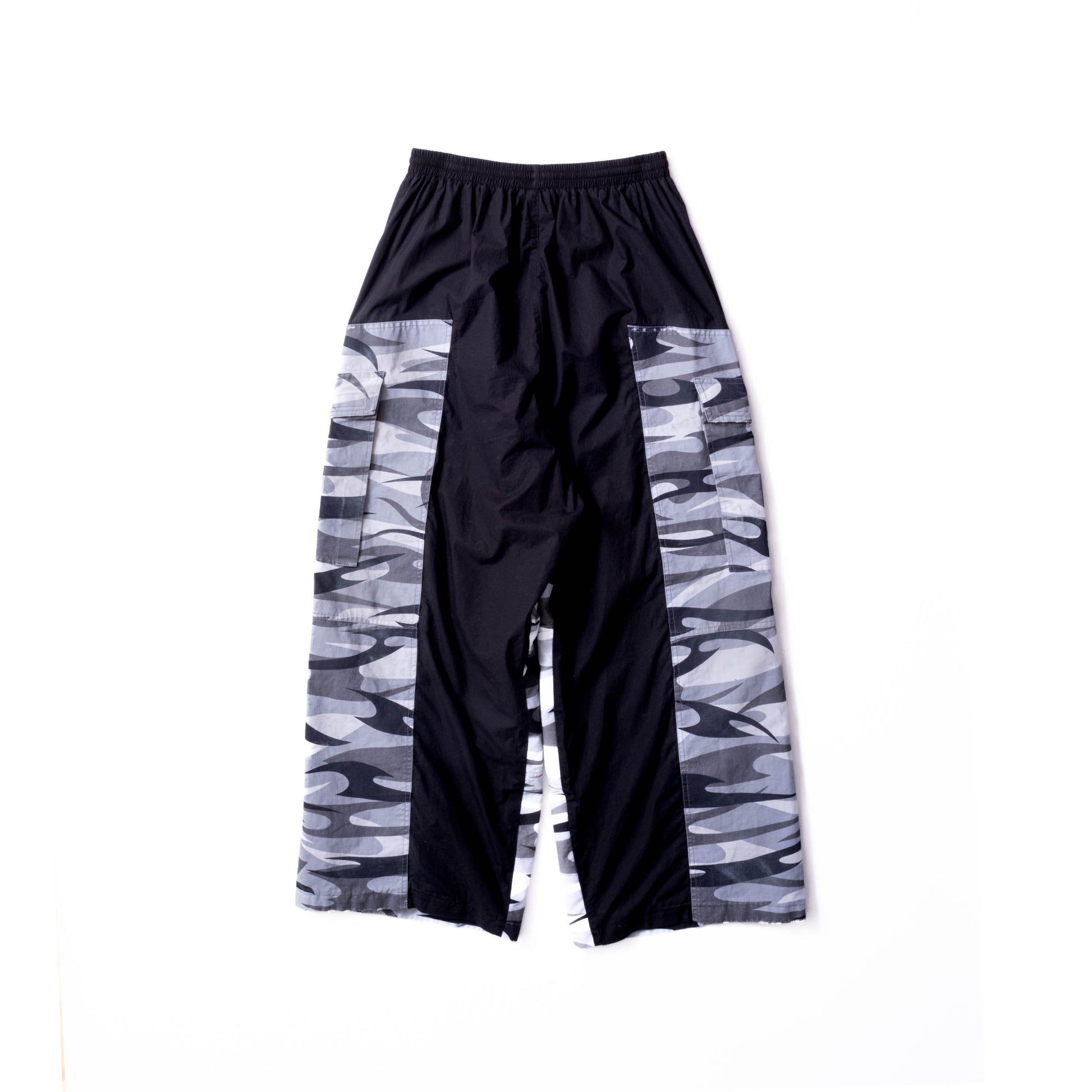 Balenciaga FW25 Cut-Up Hybrid Camo Pants