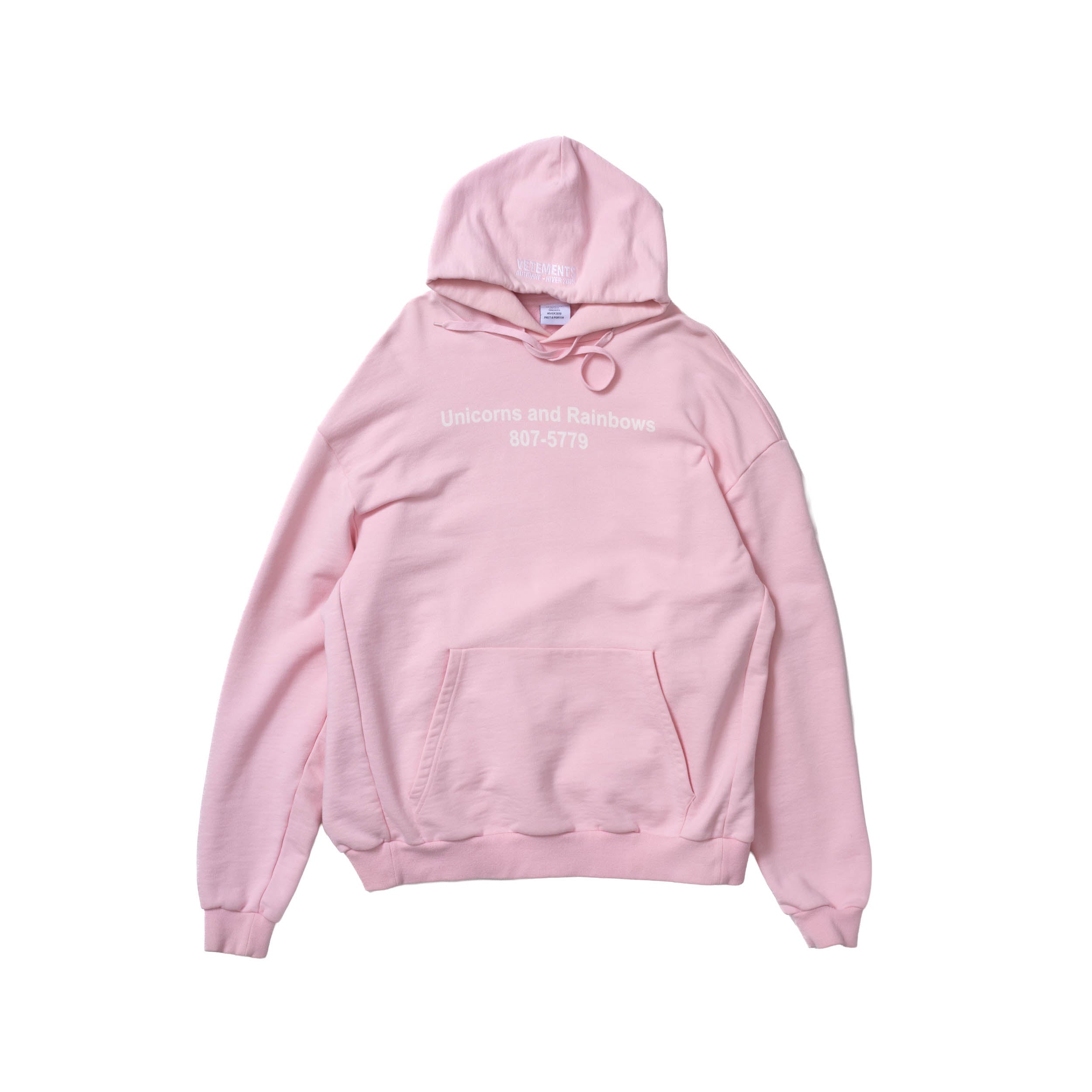 Vetements FW19 Unicorns and Rainbows Hoodie – Penelope