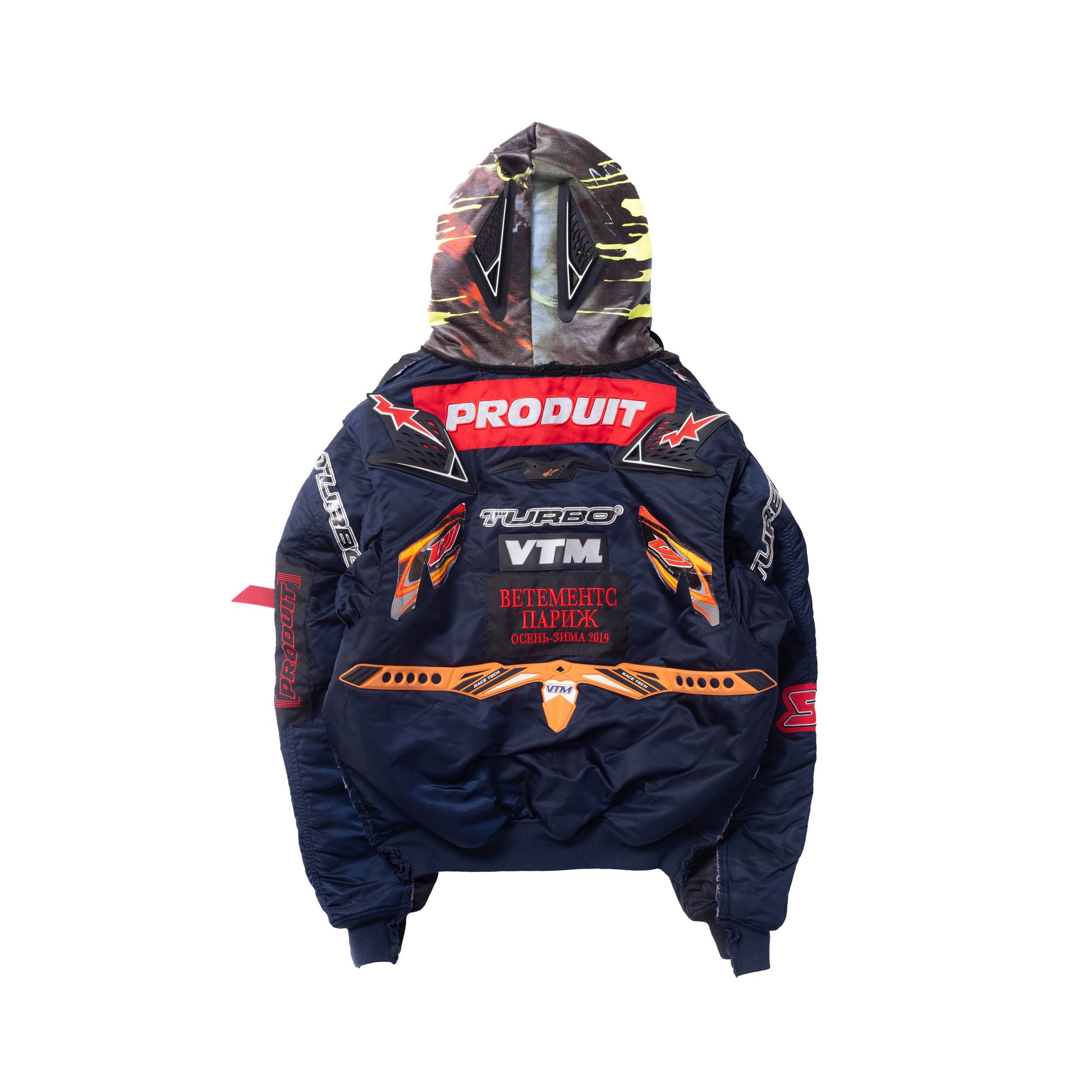 Vetements FW19 Runway Alpha Industries Bomber Jacket