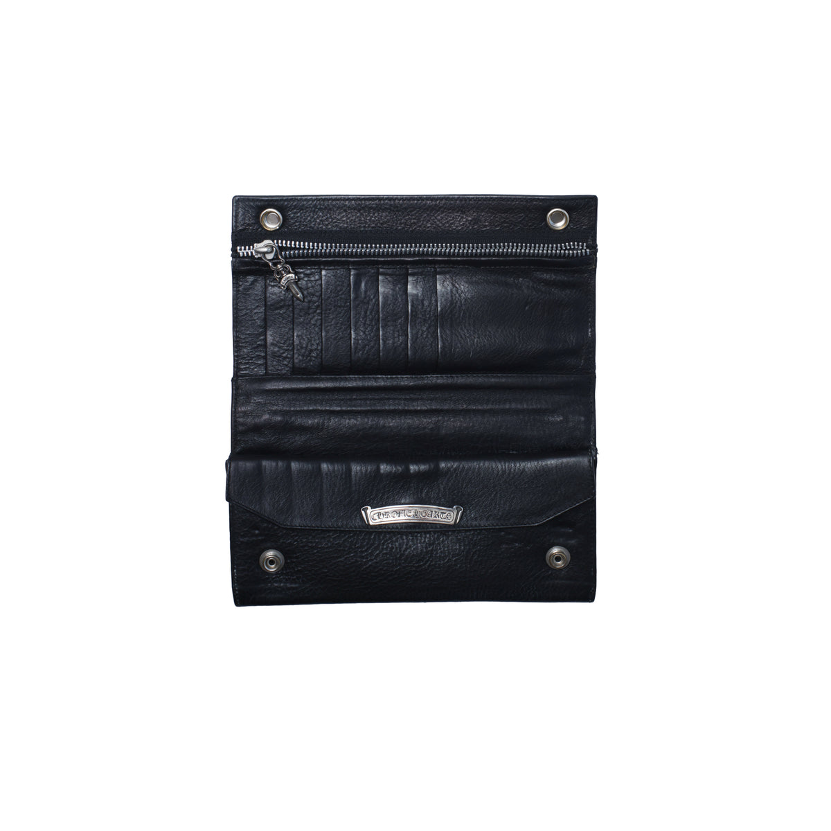 Chrome Hearts Wave Patch Long Wallet