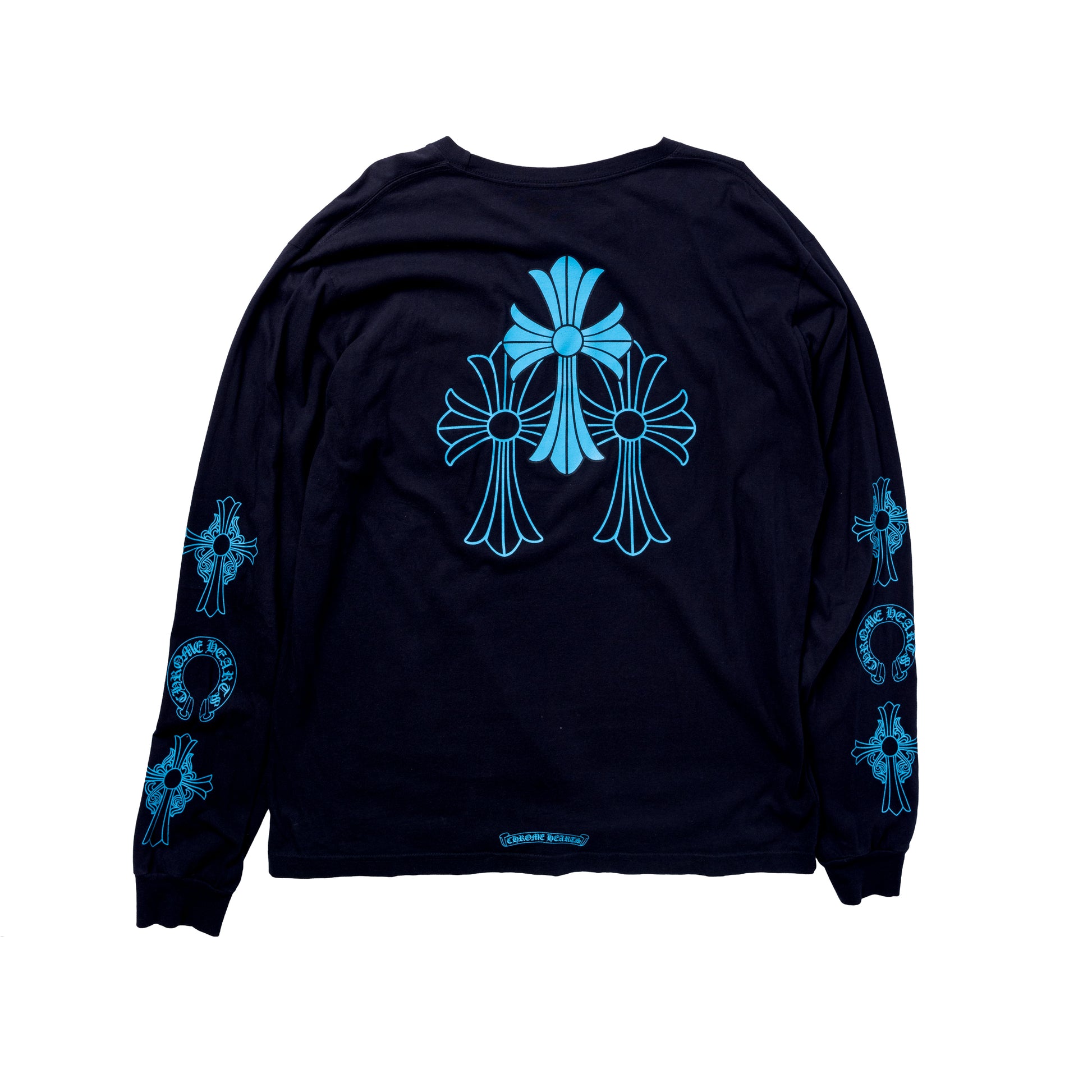 Chrome Hearts Scroll Cross LS Tee