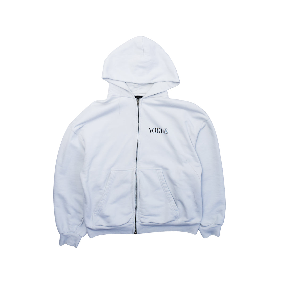 Balenciaga SS24 Vogue Zip-Up Hoodie