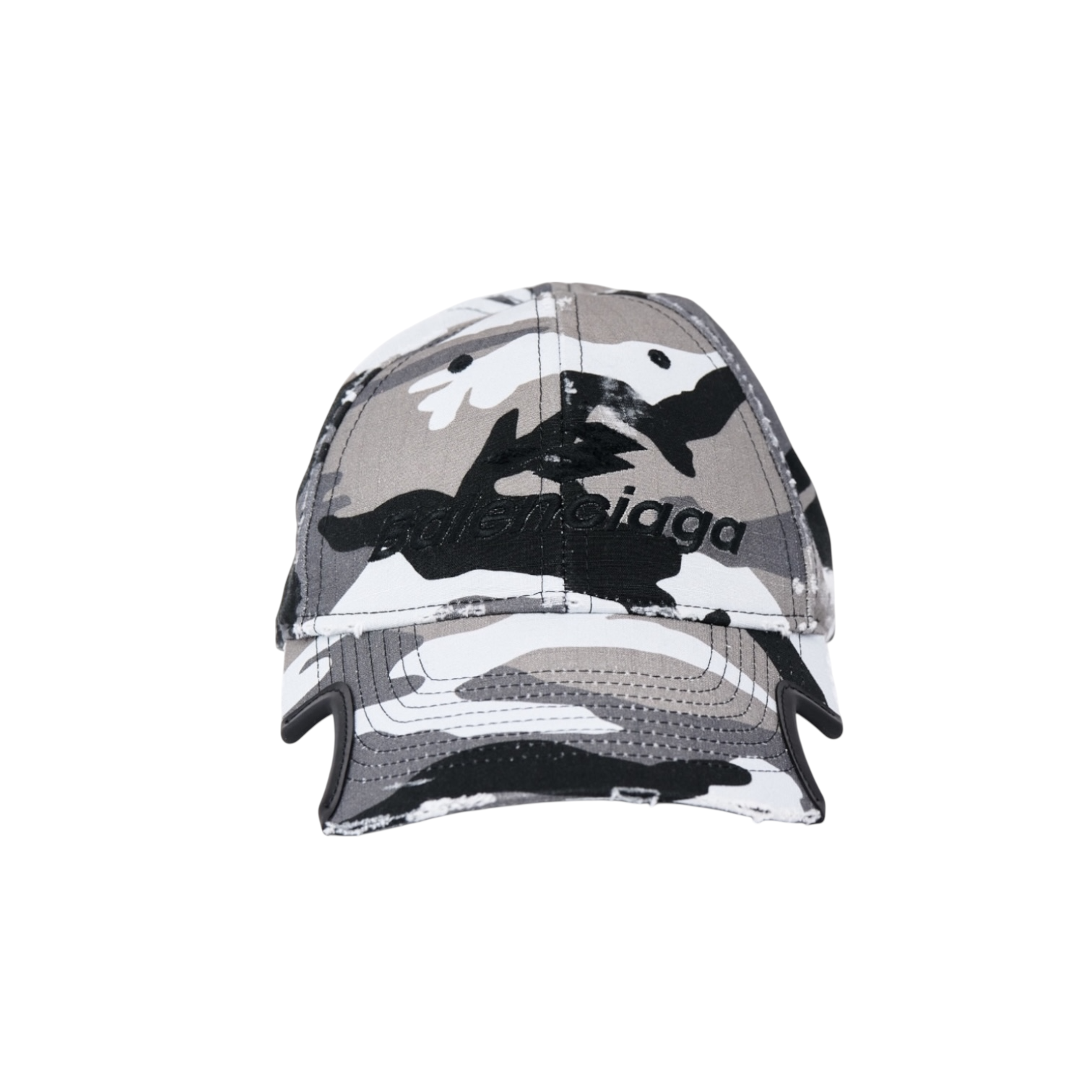 Balenciaga FW25 Snow Camo Sports Cap