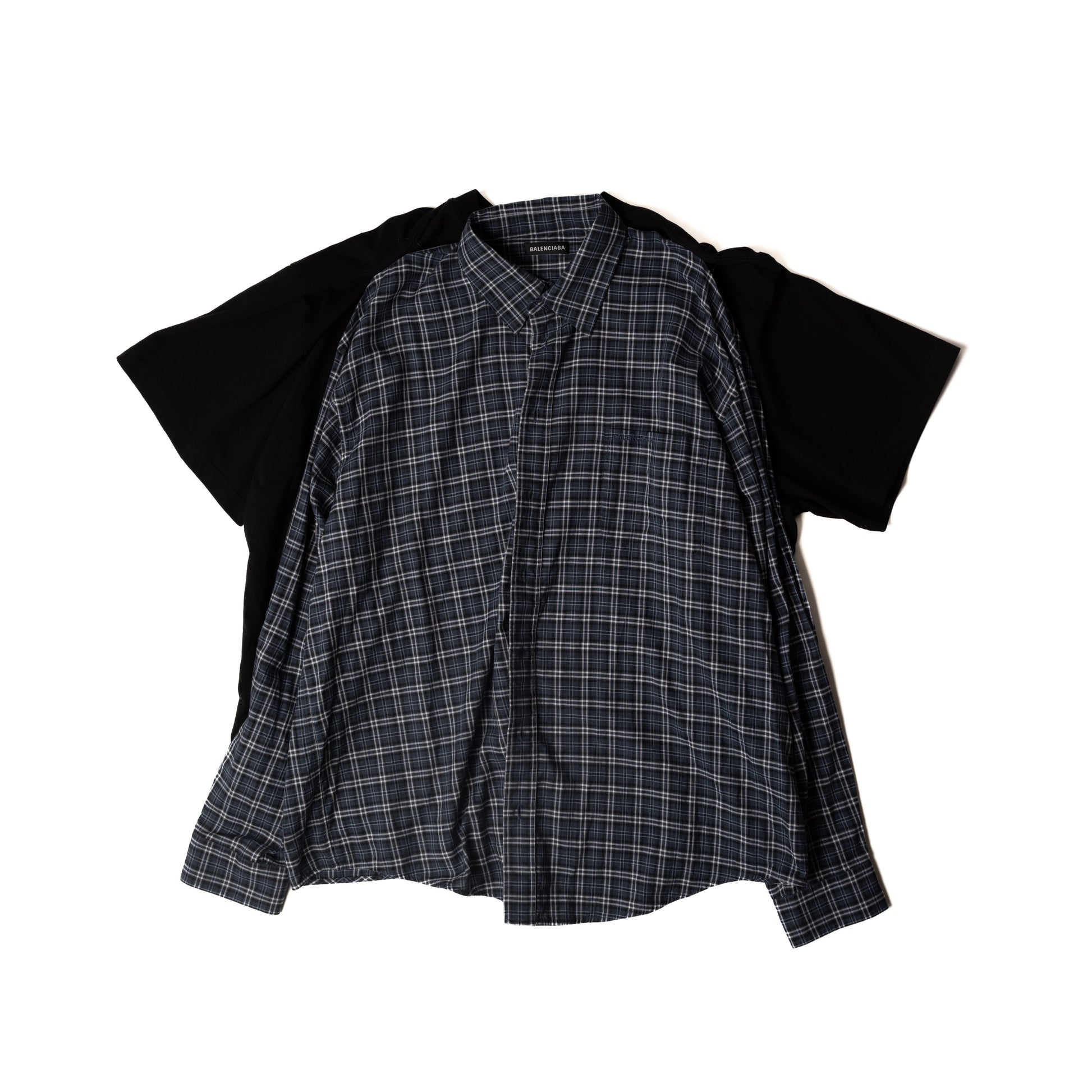 Balenciaga SS22 Hybrid Overshirt