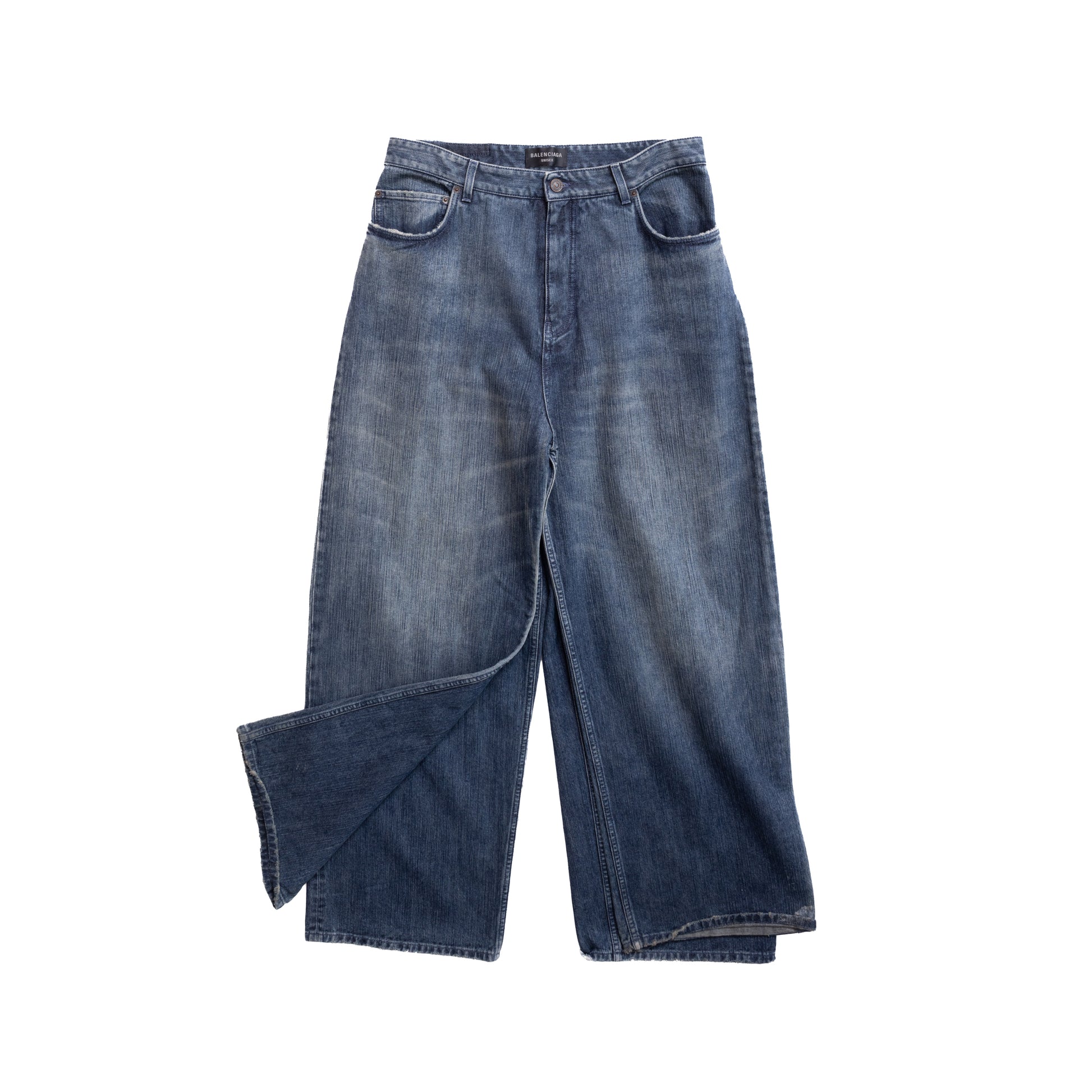 Balenciaga SS23 Layered Apron Jeans