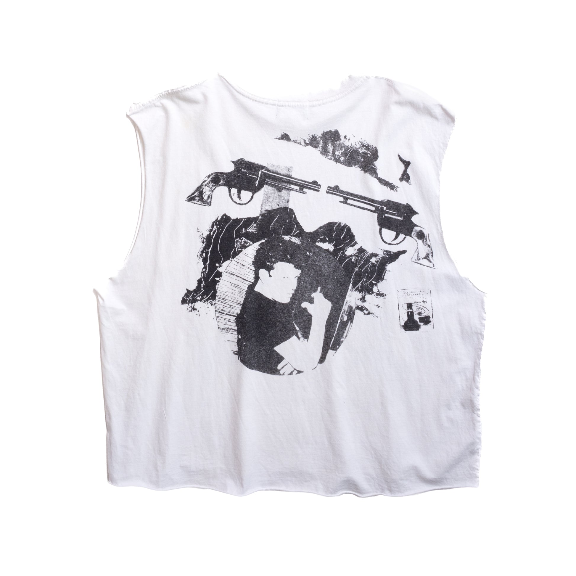 Enfants Riches Déprimés SS25 “Endless Blockades” Cut Off Shirt
