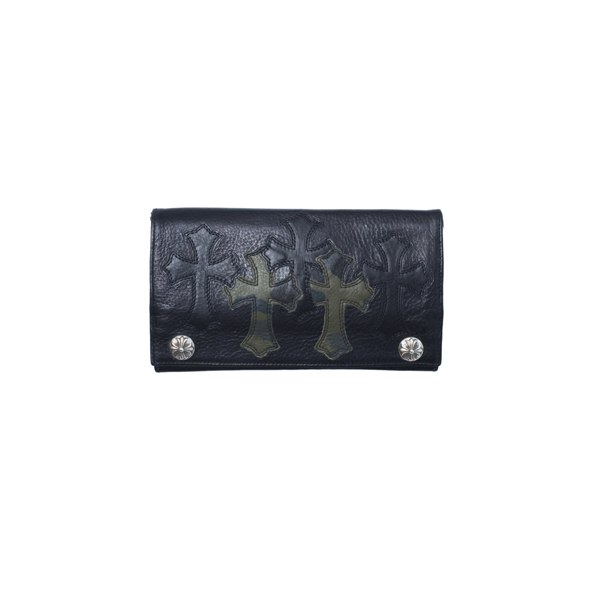 Chrome Hearts Wave Patch Long Wallet