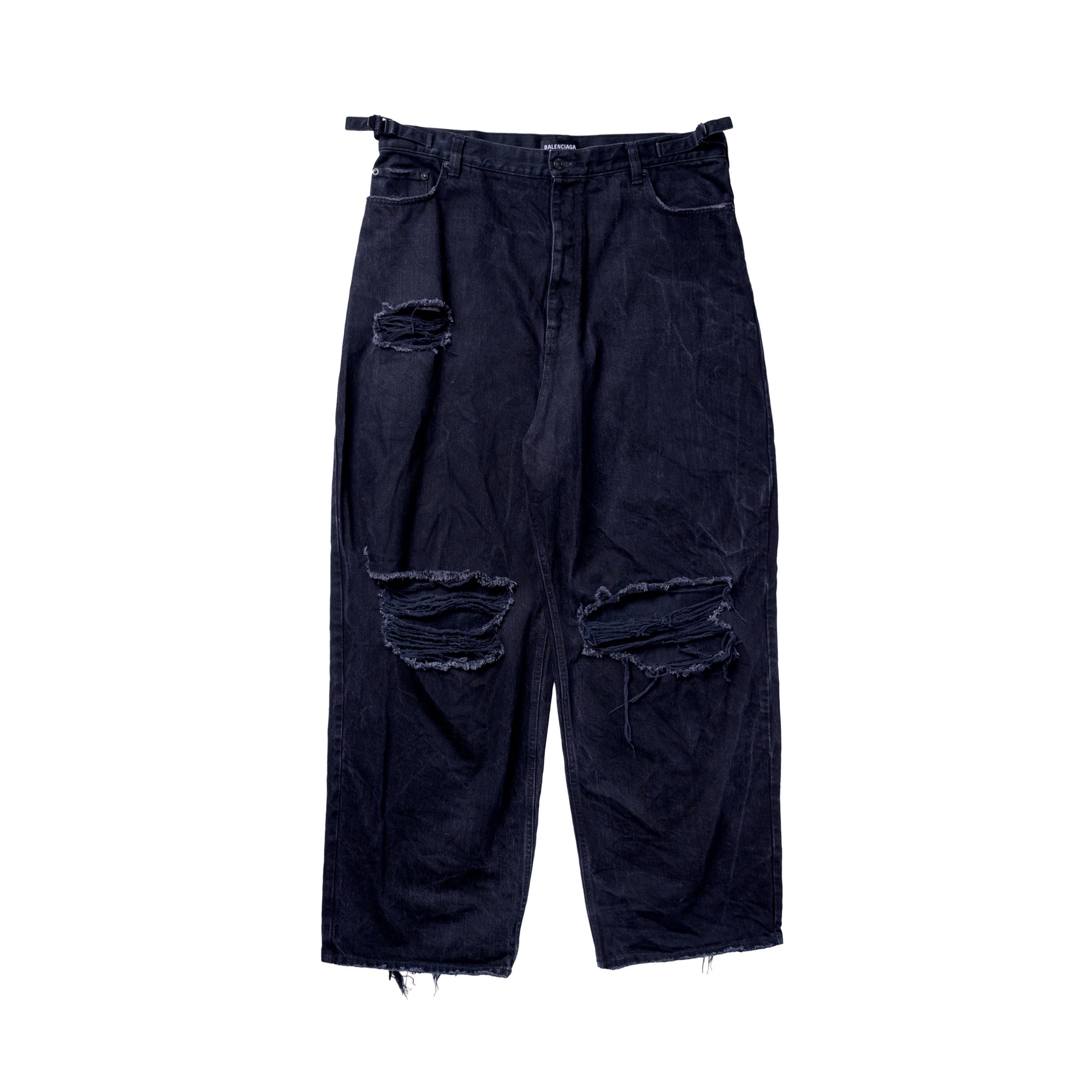 Balenciaga SS22 Distressed Skater Jeans