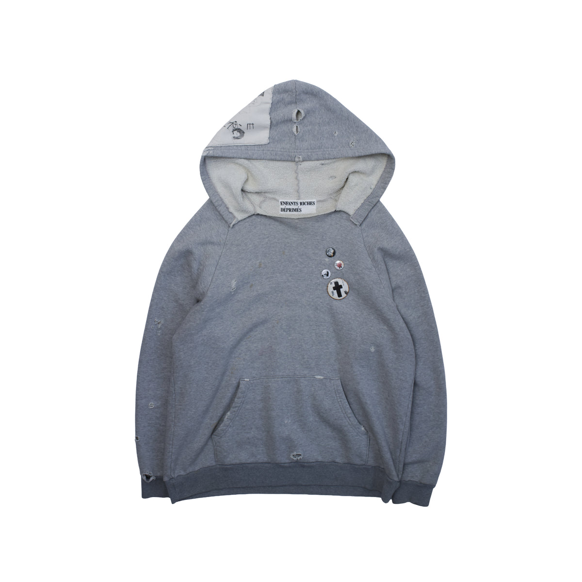 Enfants Riches Déprimés SS19 Hand Drawn 1/1 Embellished Hoodie