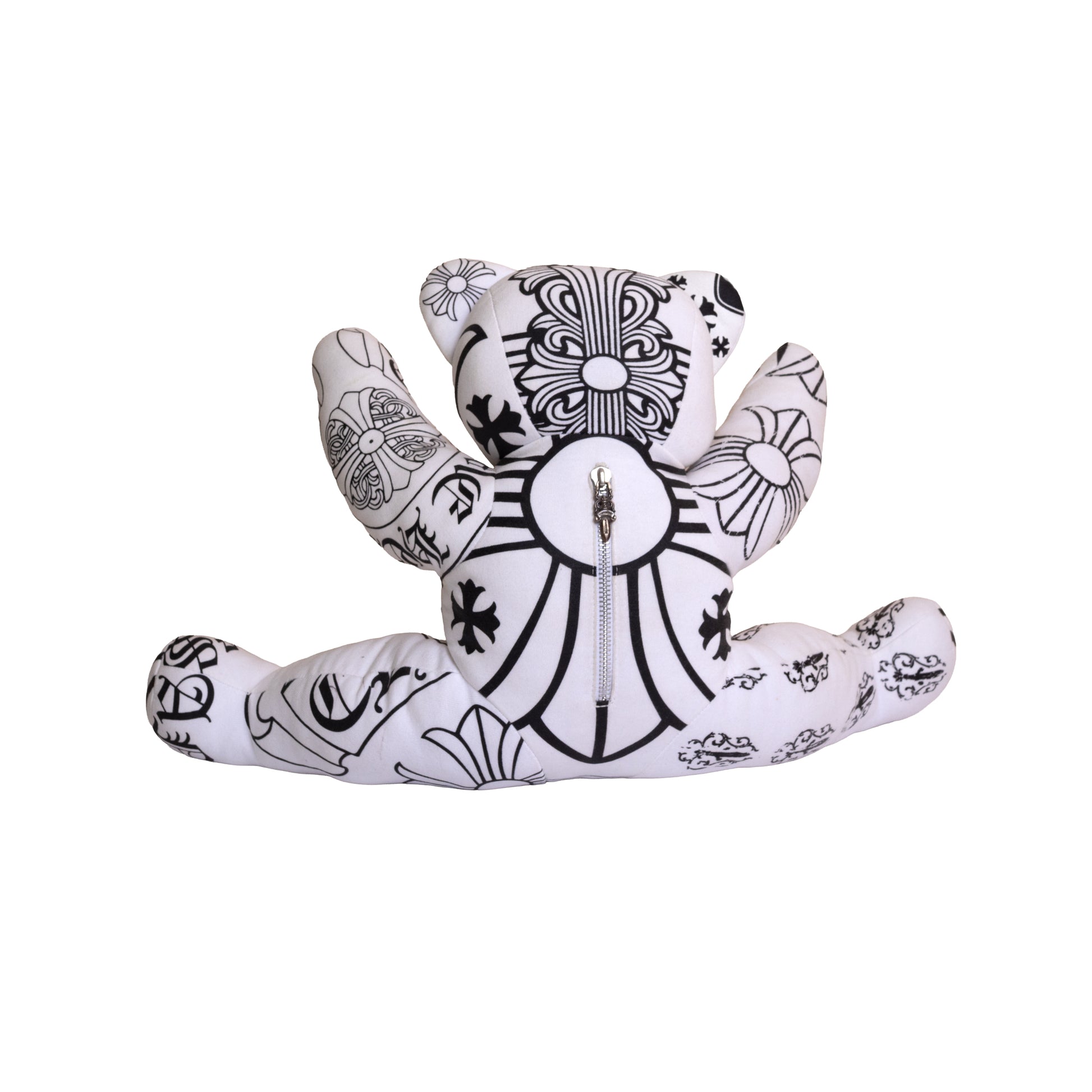 Chrome Hearts Stuffed Stencil Teddy Bear