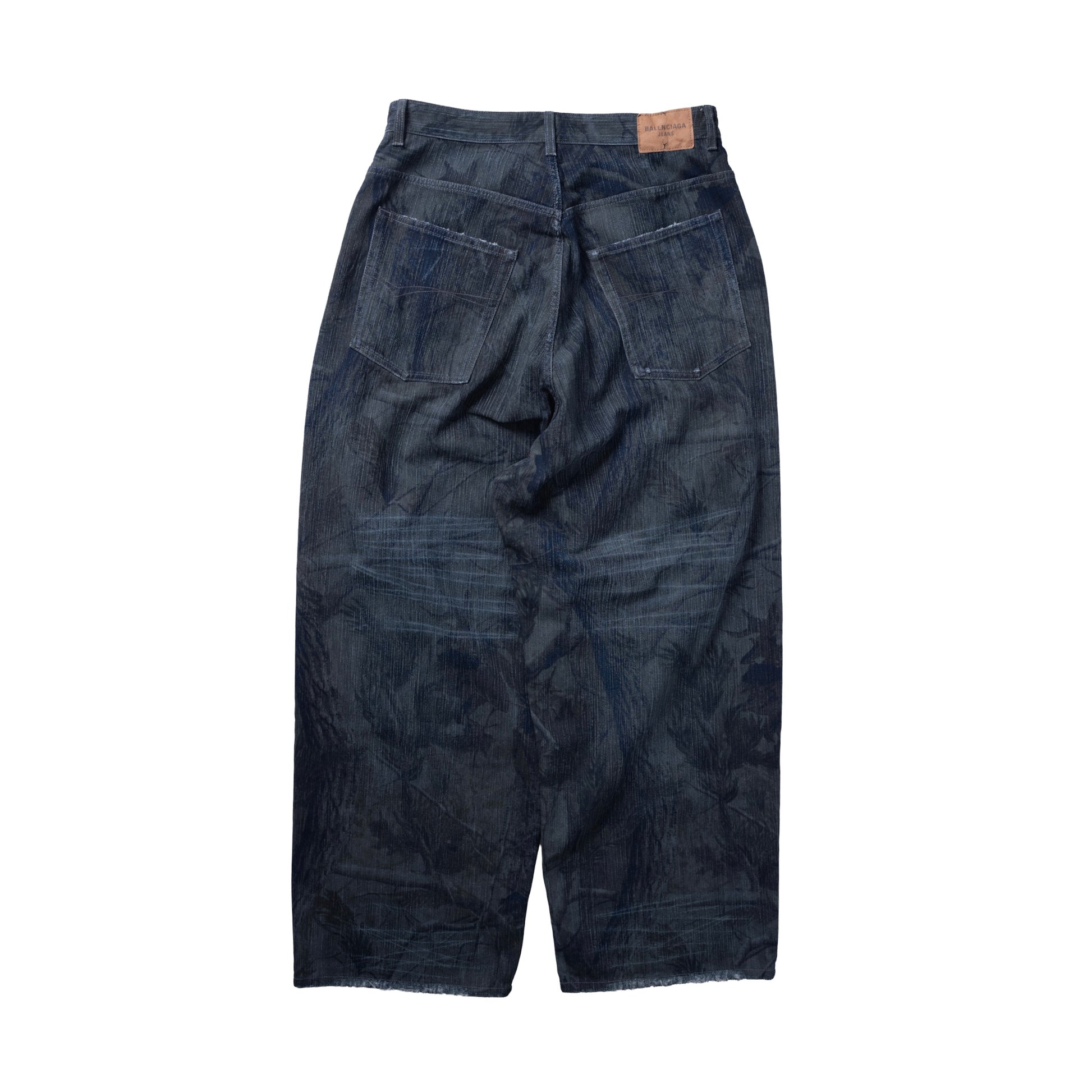 Balenciaga SS25 Baggy Camo Denim