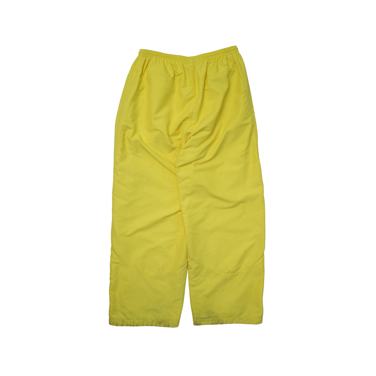 Balenciaga FW22 Polyamide Yellow Track Pants