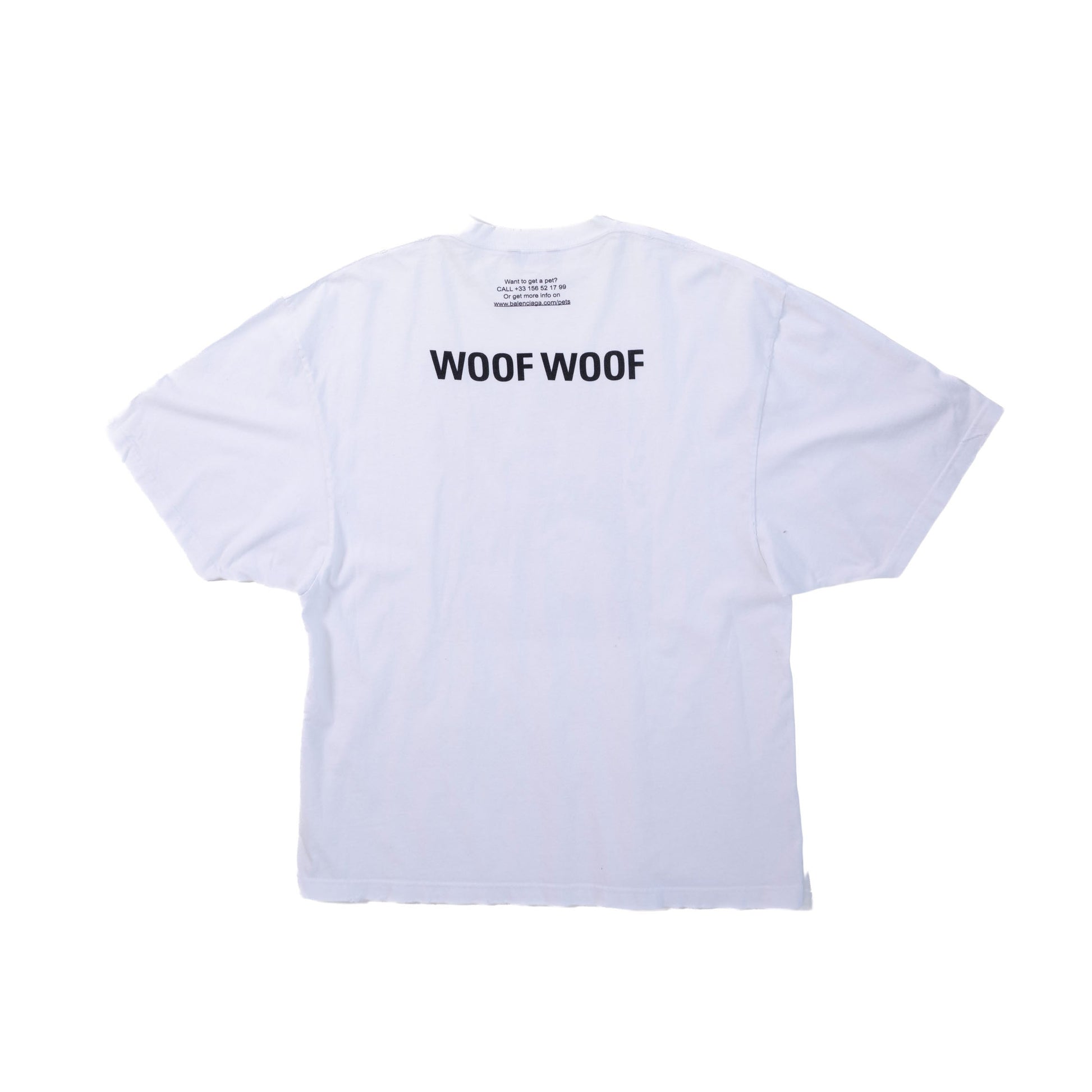 Balenciaga SS20 I LOVE DOGS Tee Shirt