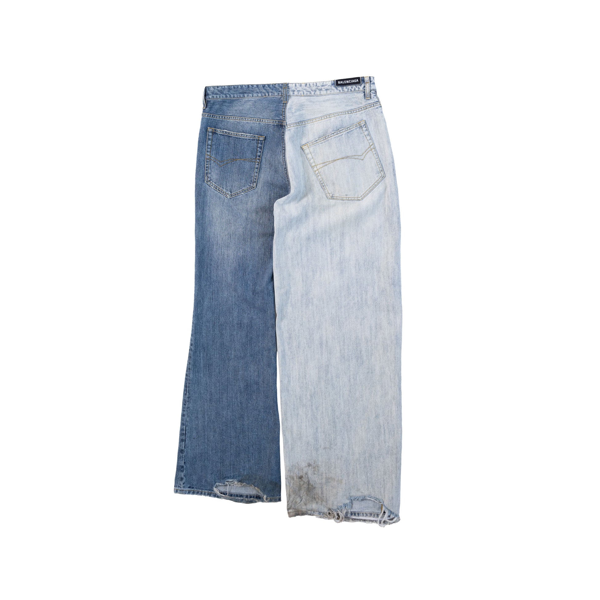Balenciaga FW24 Fifty-Fifty Denim