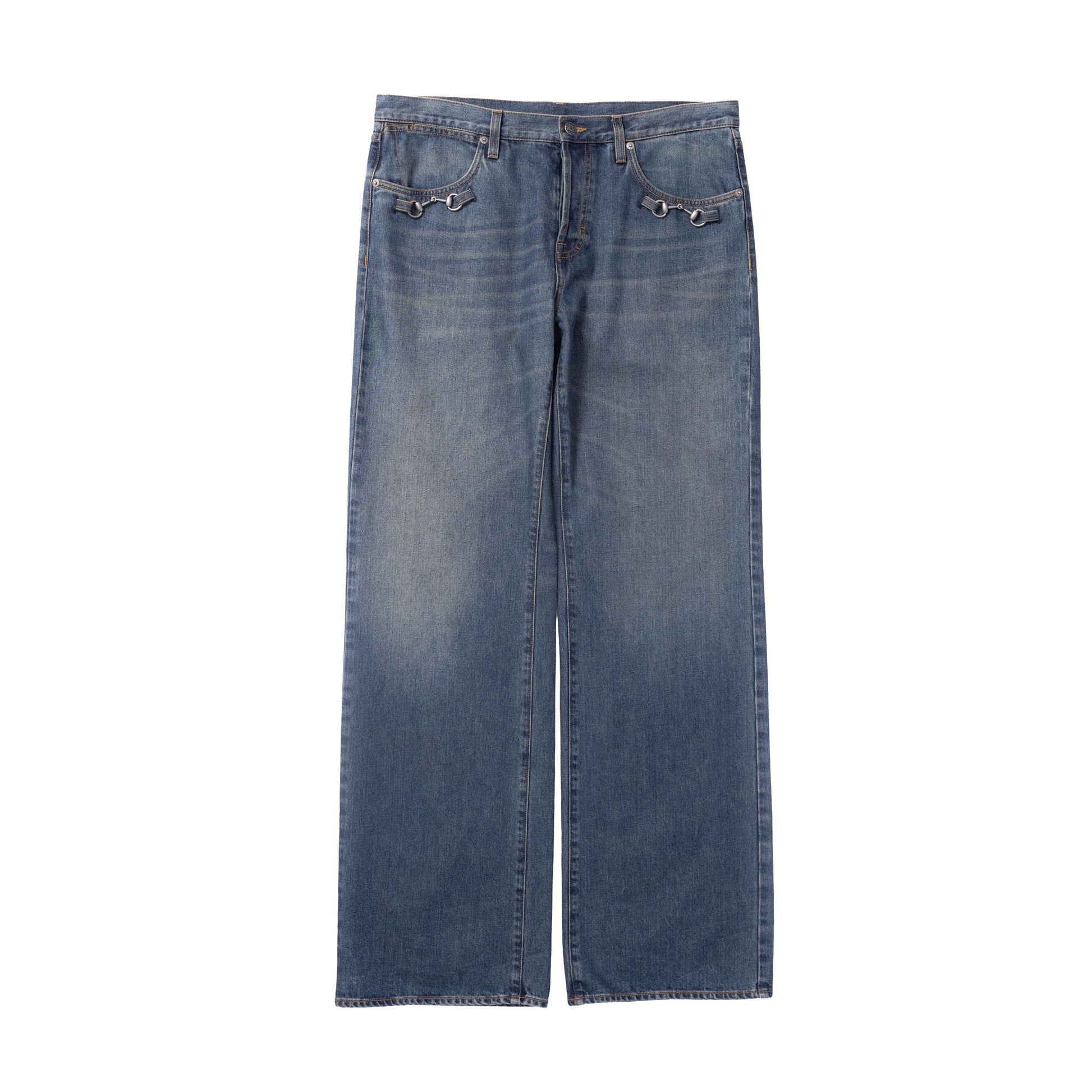 Gucci SS26 La Famiglia Horsebit Denim