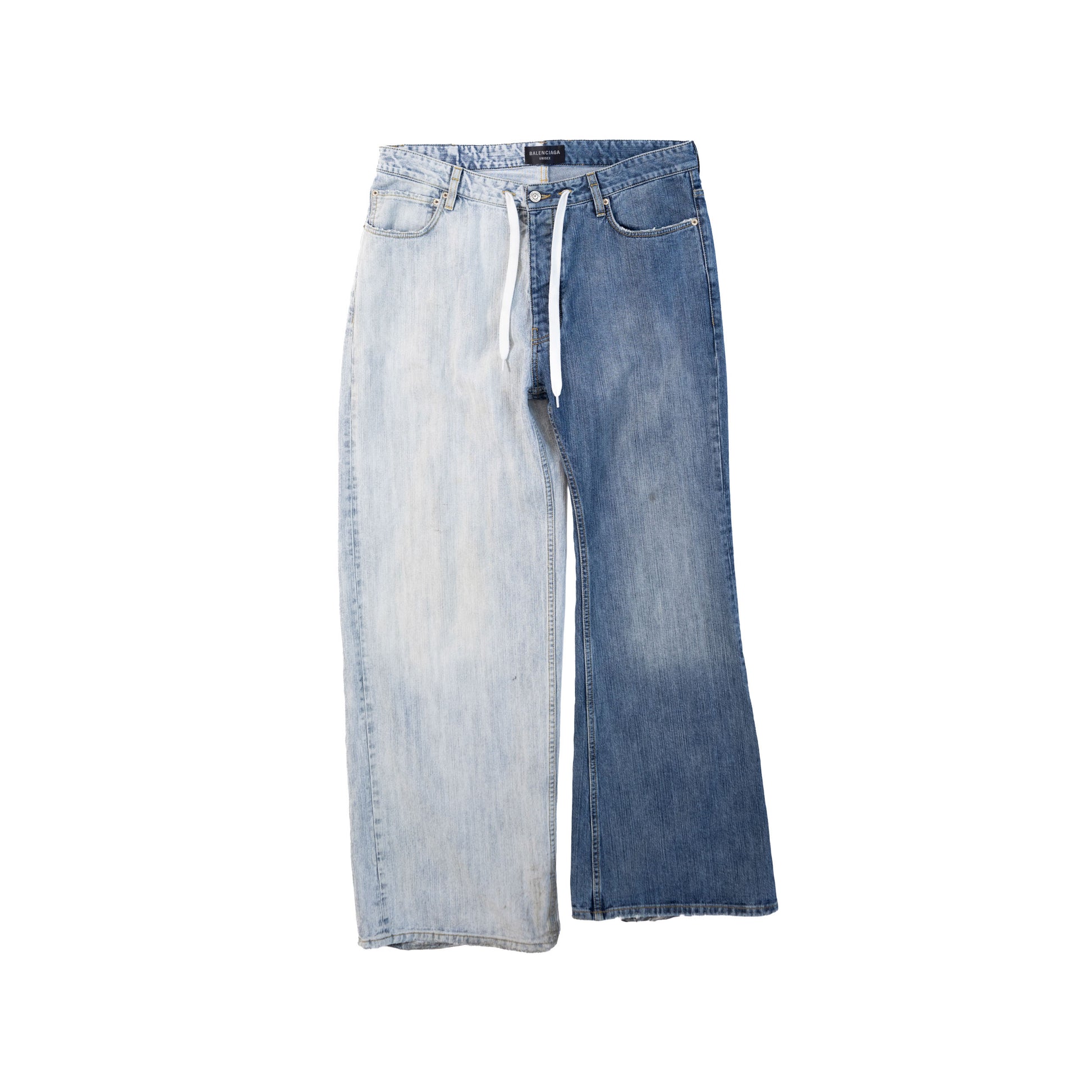 Balenciaga FW24 Fifty-Fifty Denim