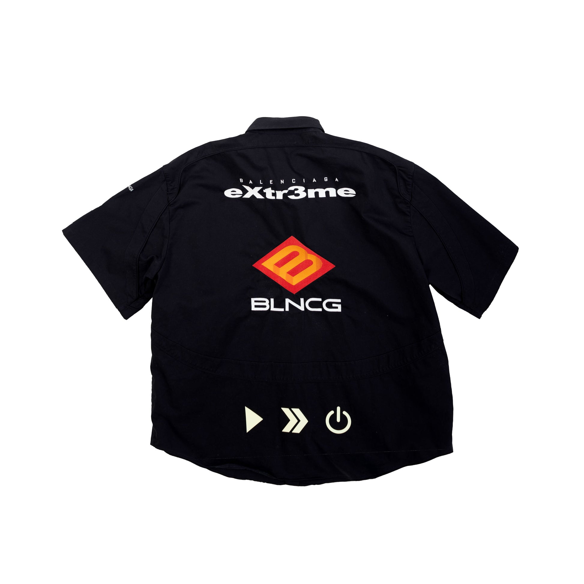 Balenciaga FW21 Gamer Button Shirt