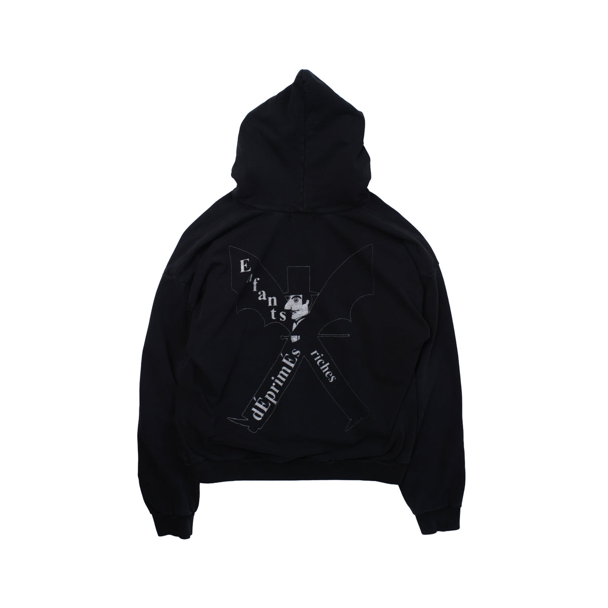 Enfants Riches Déprimés FW21 Nouveau Bat Wing Cross Hoodie