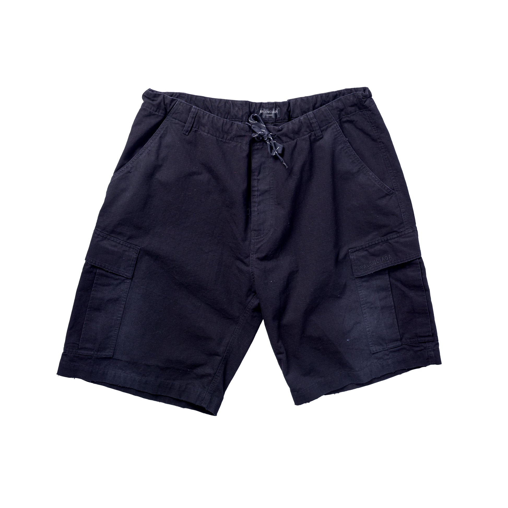 Balenciaga SS23 Distressed Cargo Shorts