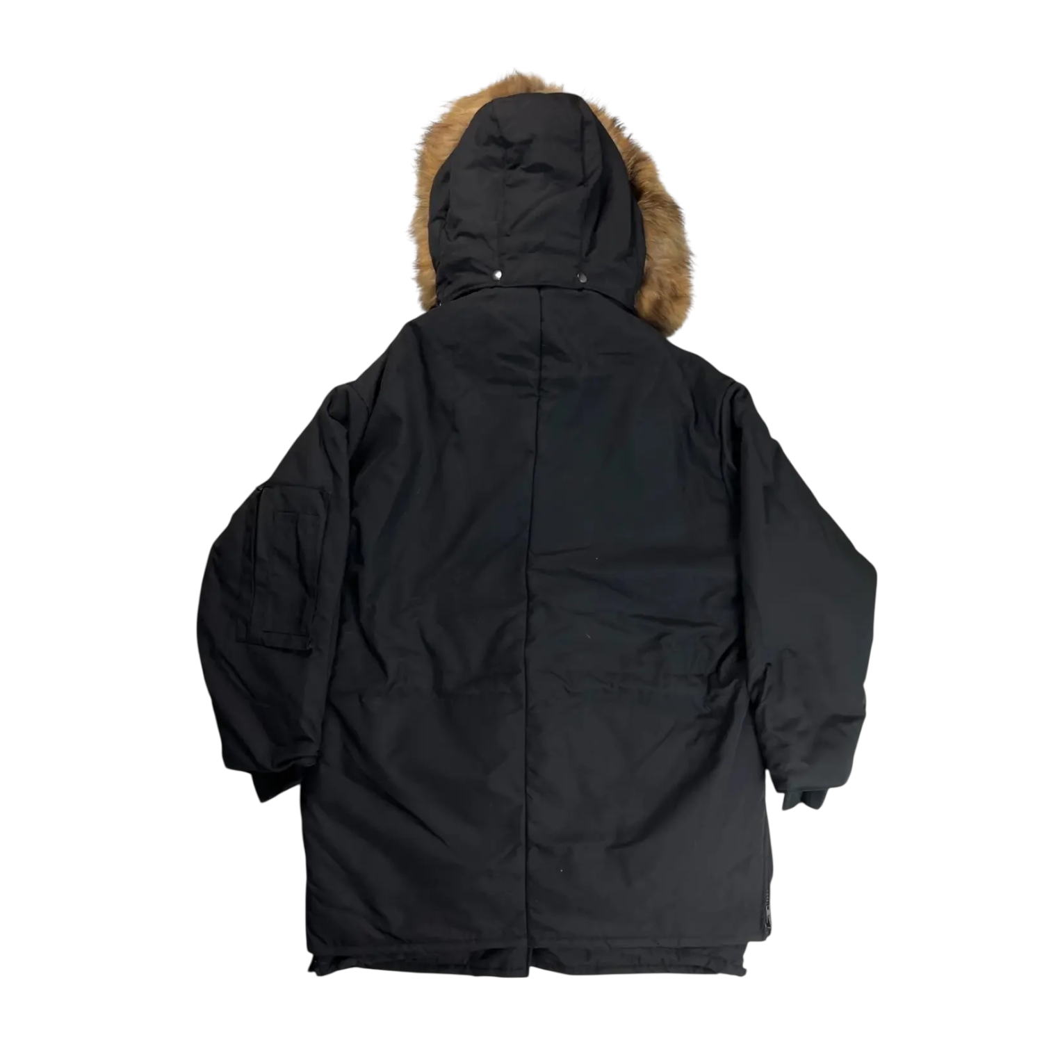 Vetements FW17 Runway Yankees Fur Hooded Layered Parka