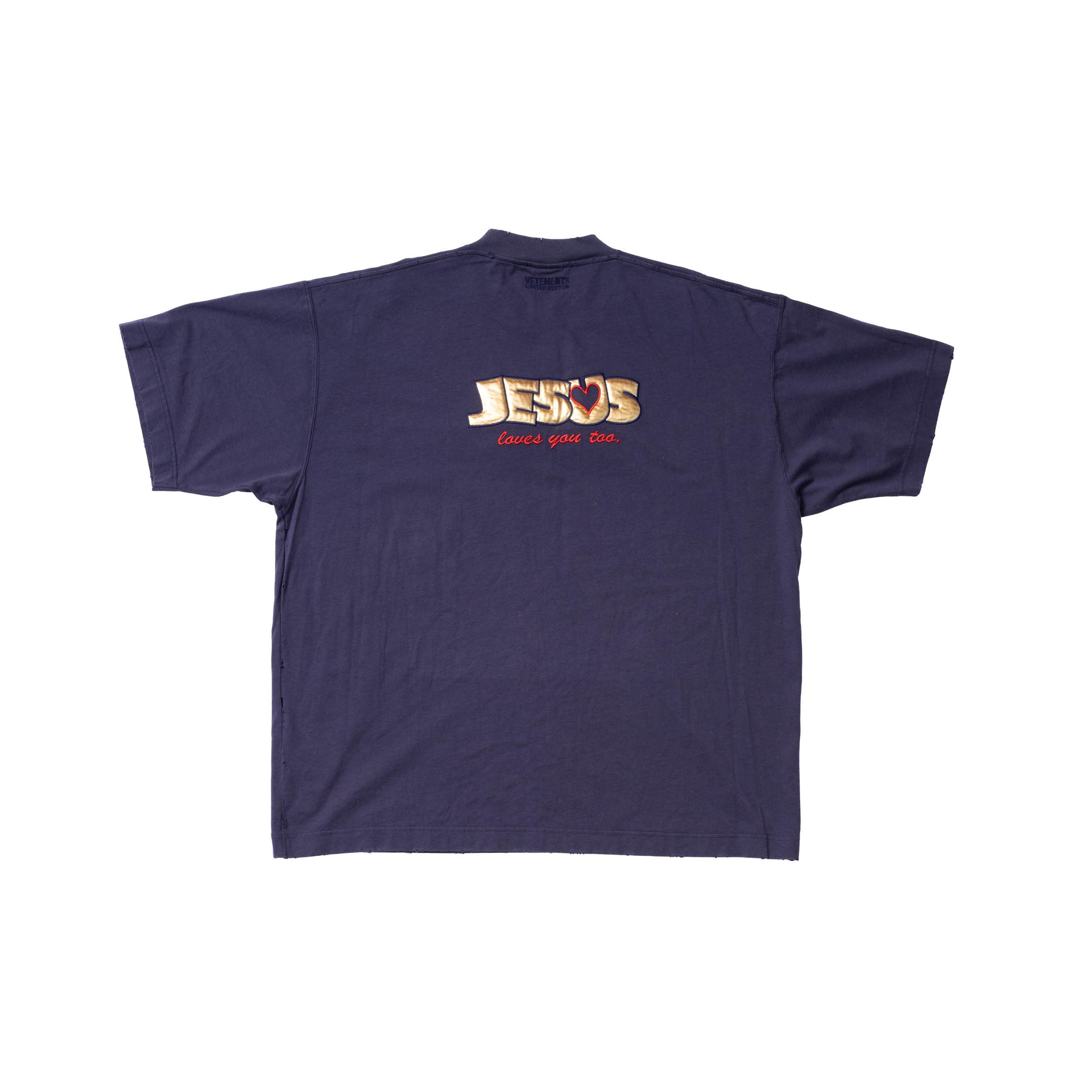 Vetements SS23 Jesus Loves Me Tee
