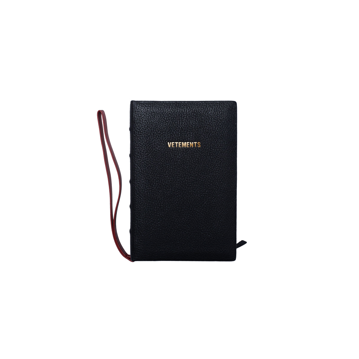 Vetements FW18 Runway Leather Bible Clutch