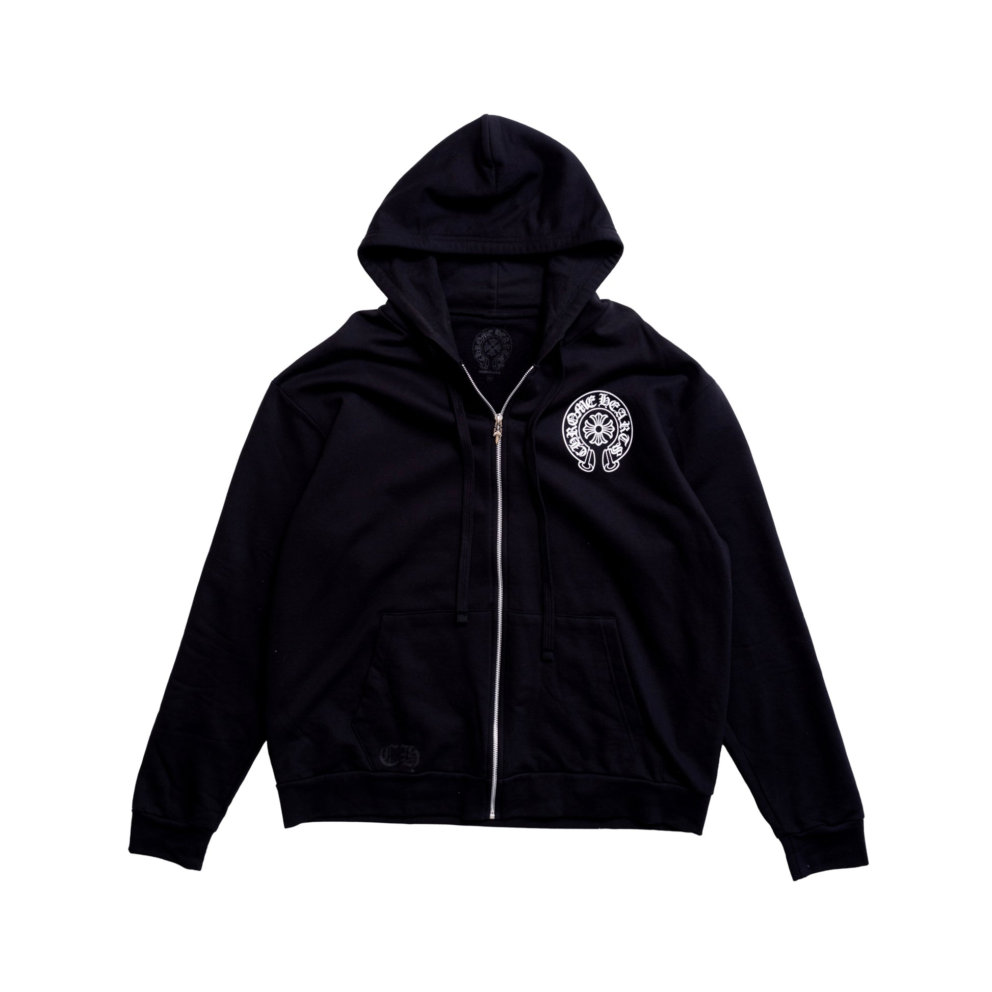 Chrome Hearts FW24 "Tokyo Exclusive Scroll" Zip-Up Hoodie
