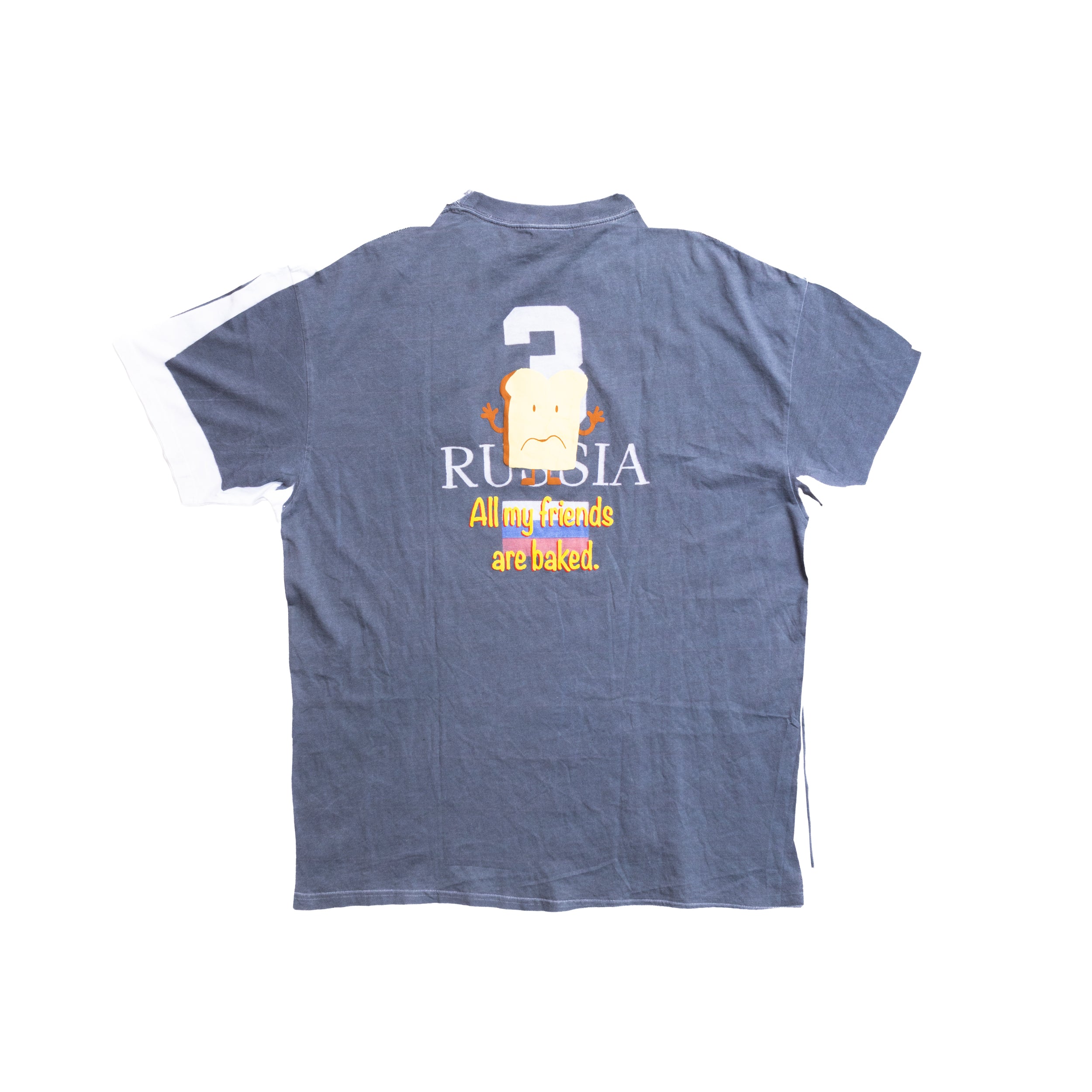 Vetements FW18 Tromp L'oeil Double Sided Russia Tee – Penelope