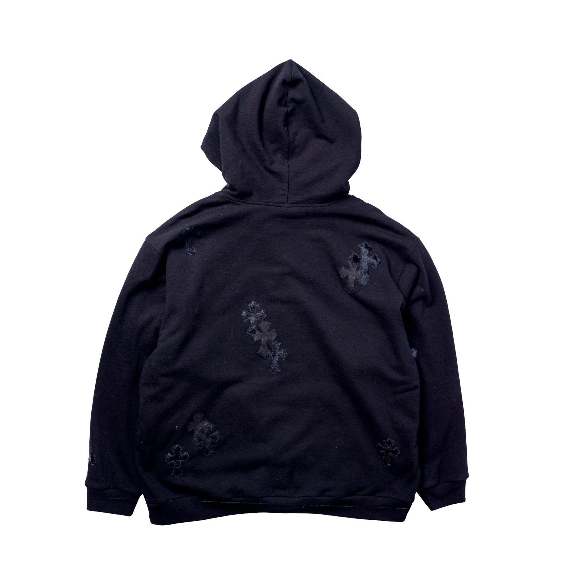 Chrome Hearts Multi Patch Sample Zip-Up Hoodie